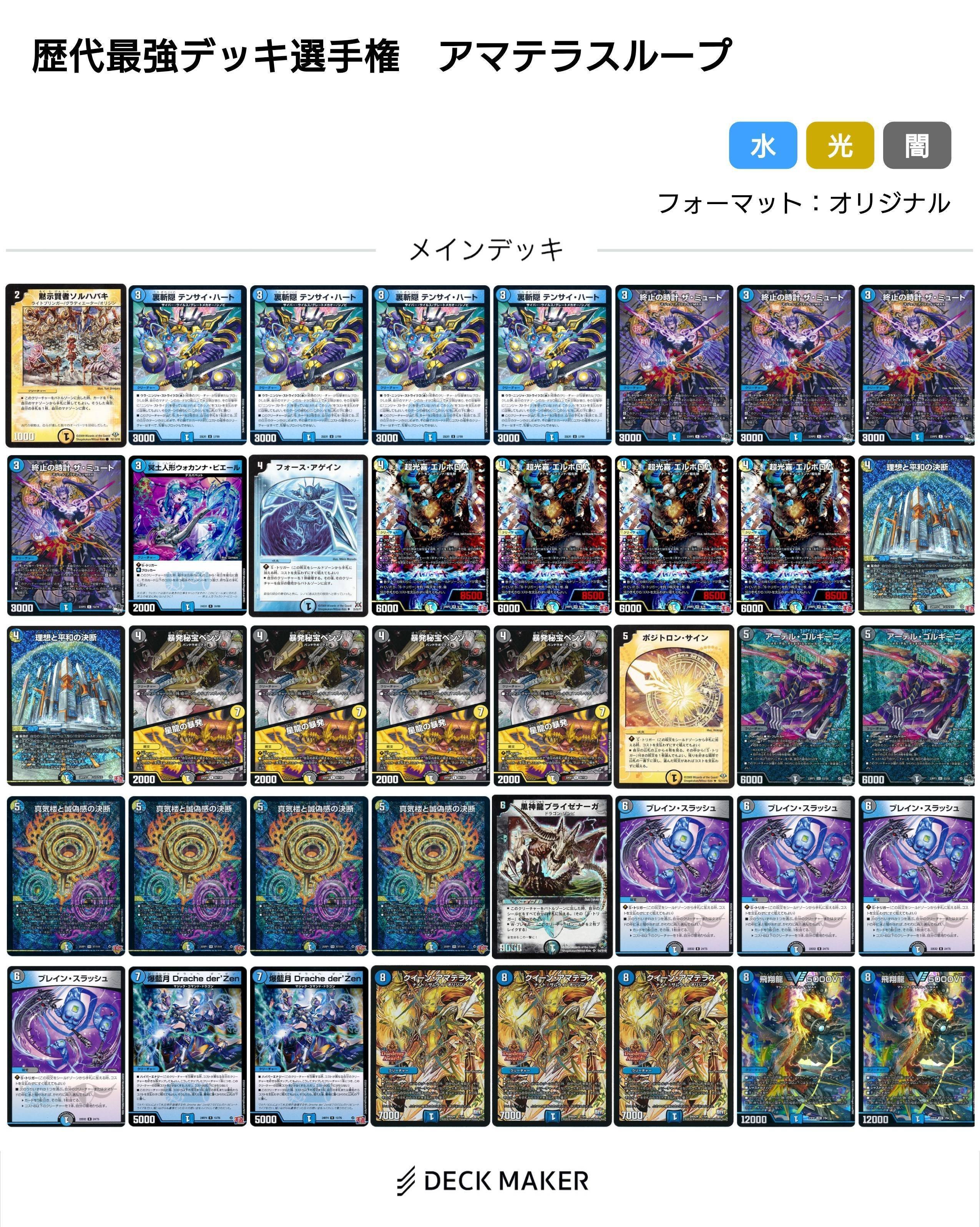 アマテラスループ【デュエマ歴代最強デッキ④】｜れもん