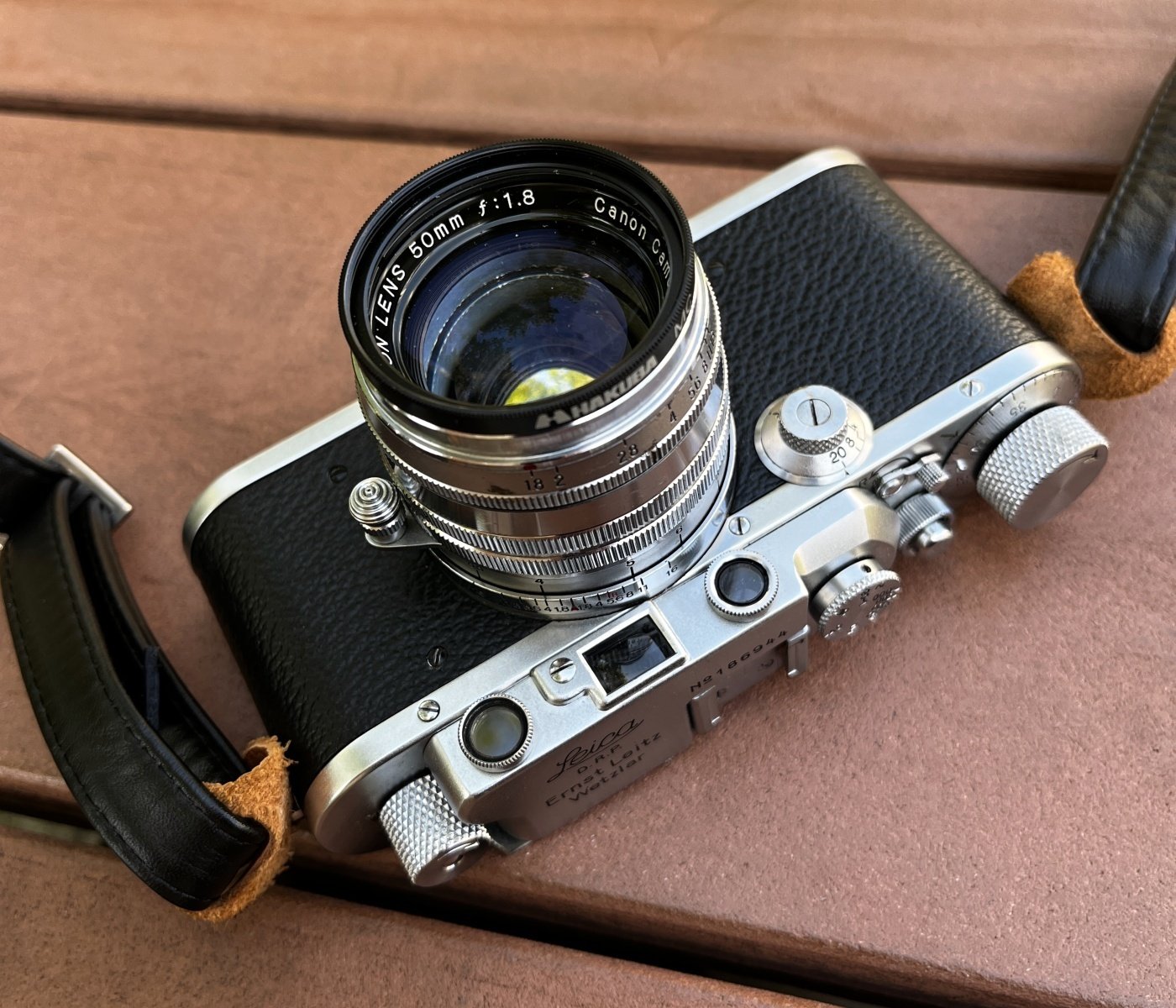 42．デンマークから渡ってきたバルナックライカ － LEICA IIIa＜カメラ