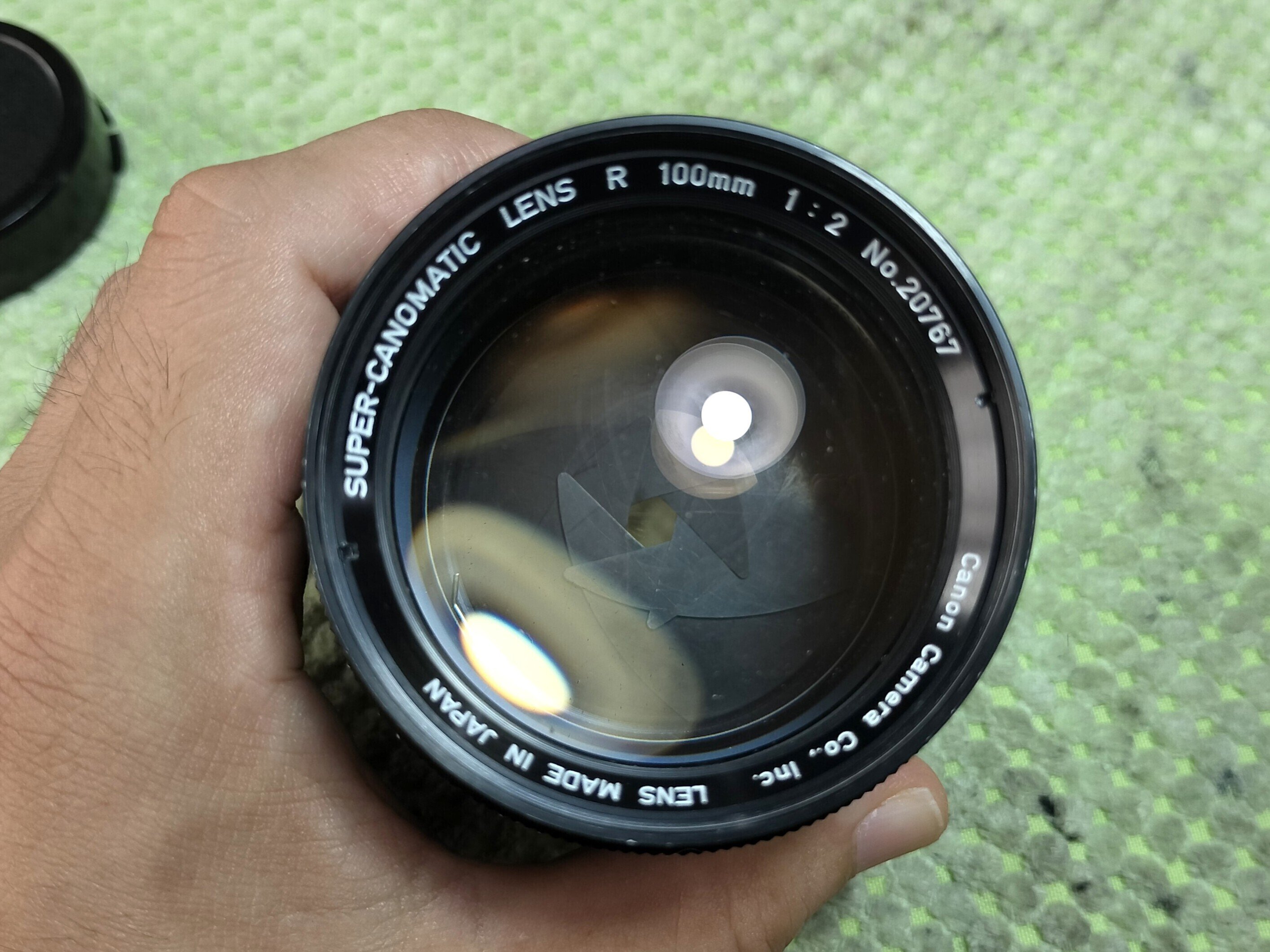 Canon Super Canomatic Lens R 100mm F/2の分解｜フィルムカメラ修理の