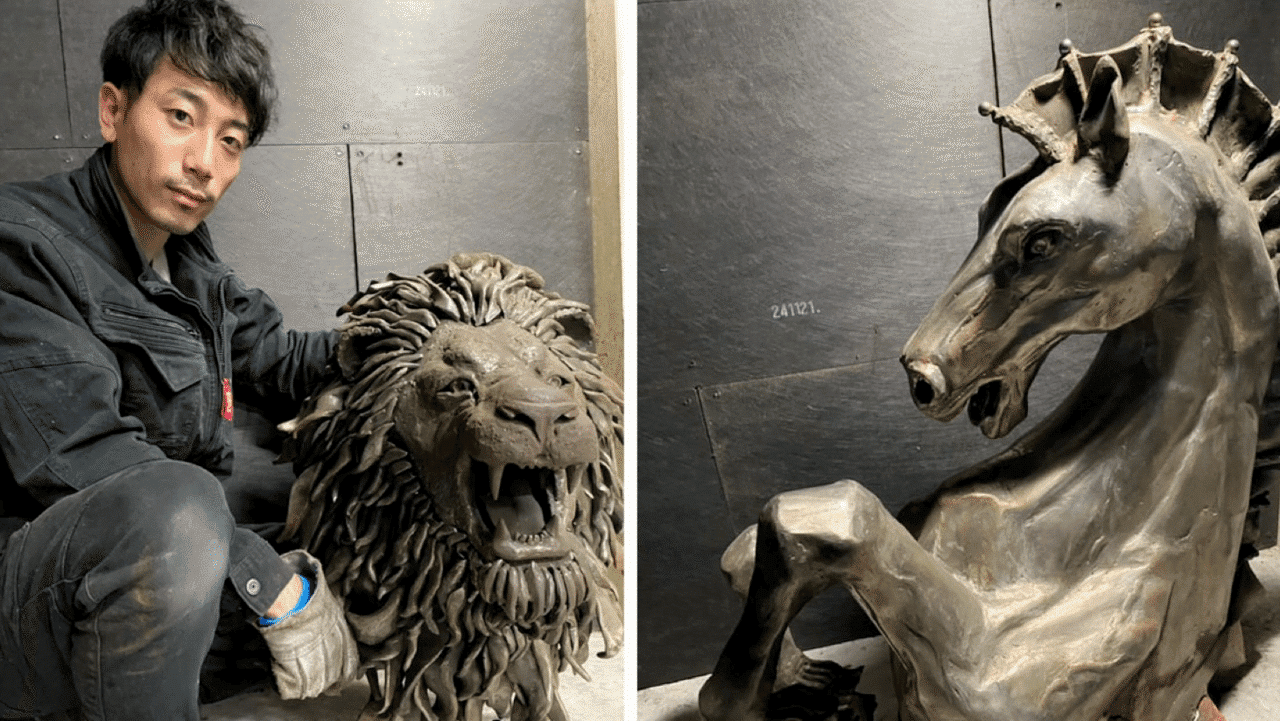 アートな鉄工所 「表現と製造」2種の溶接で作品に魂込める 溶接機1台