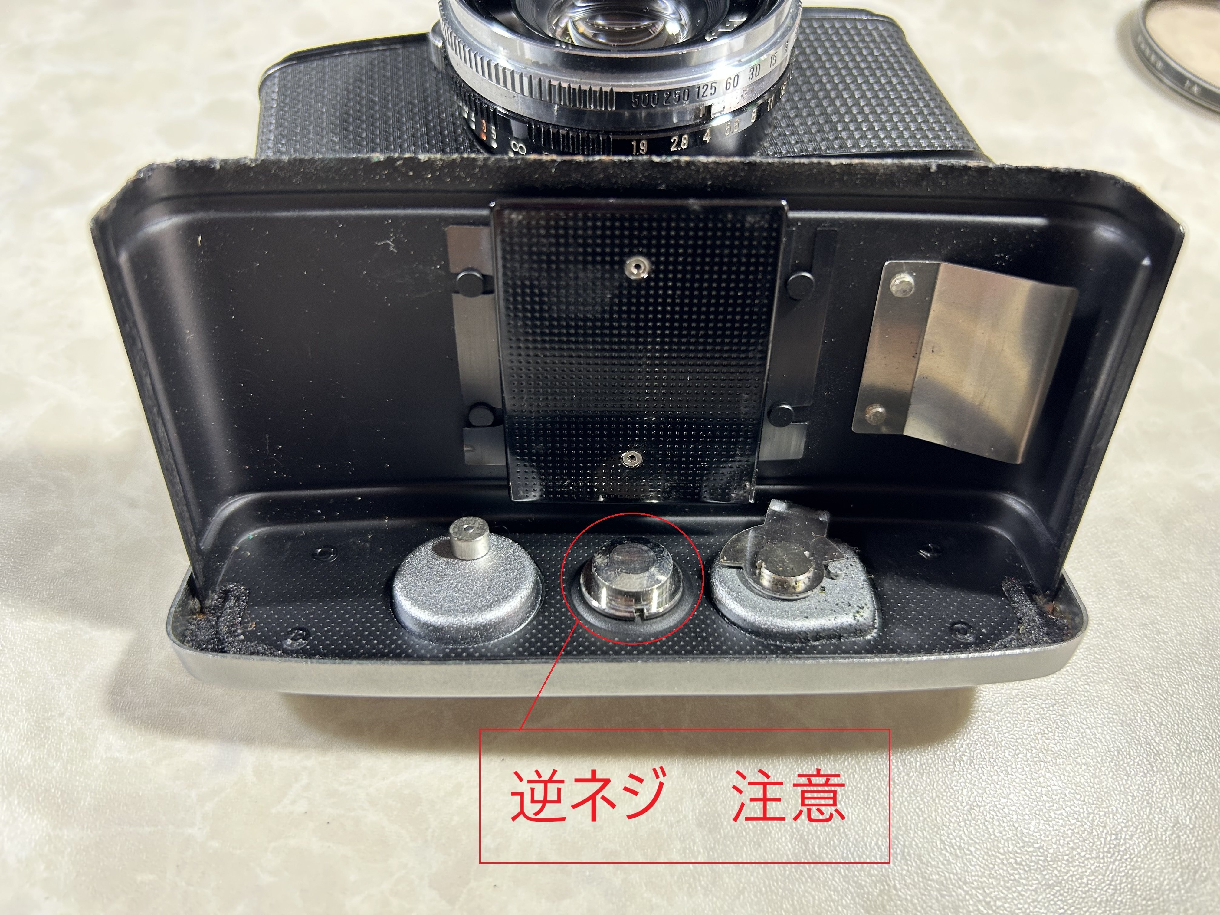 OLYMPUS PEN-Dのオーバーホール記｜Katsuhiro