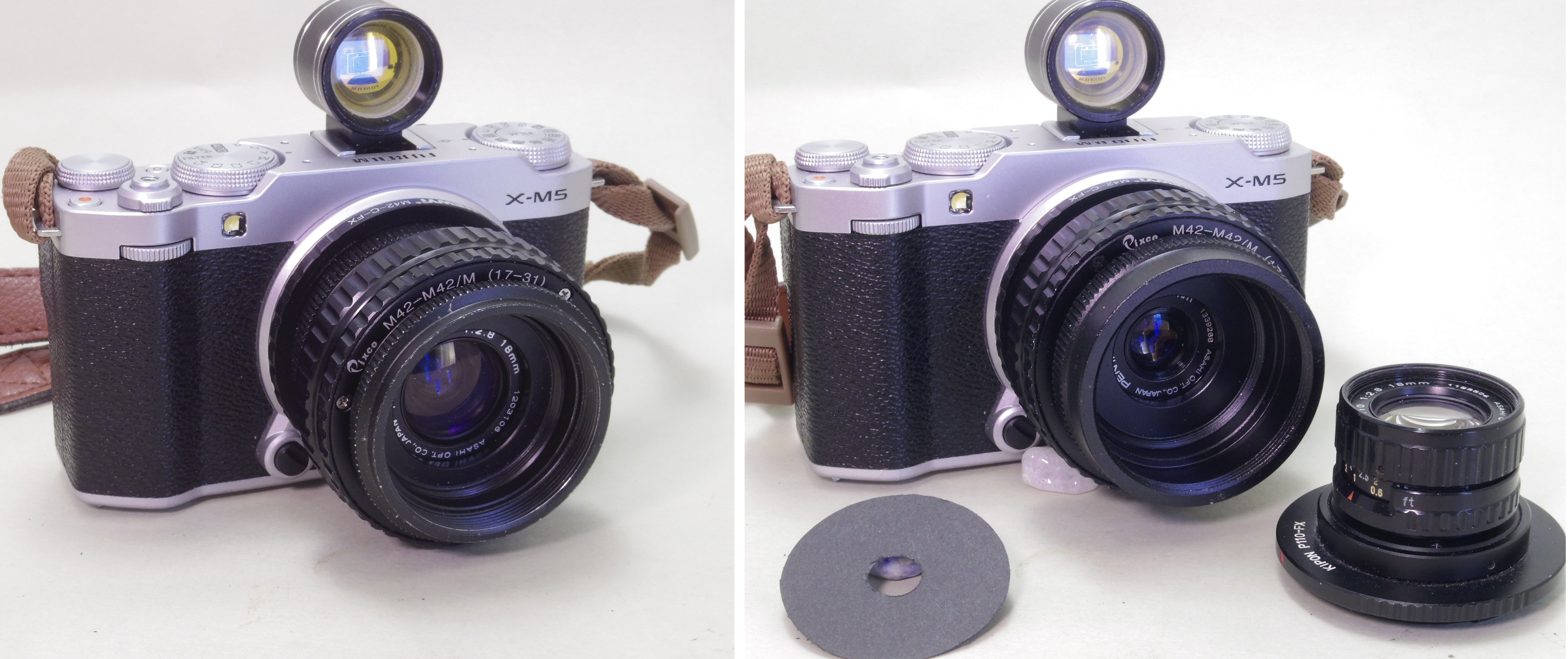 PENTAX-110 18mm F2.8 Mマウント改造 PENTAX auto 110 レンズ｜mitznori