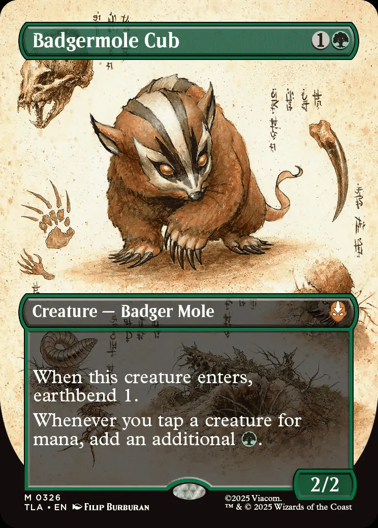 MTG】アナグマモグラの仔＋ビヒモス緑単デッキ【スタンダード】｜くろやぎ