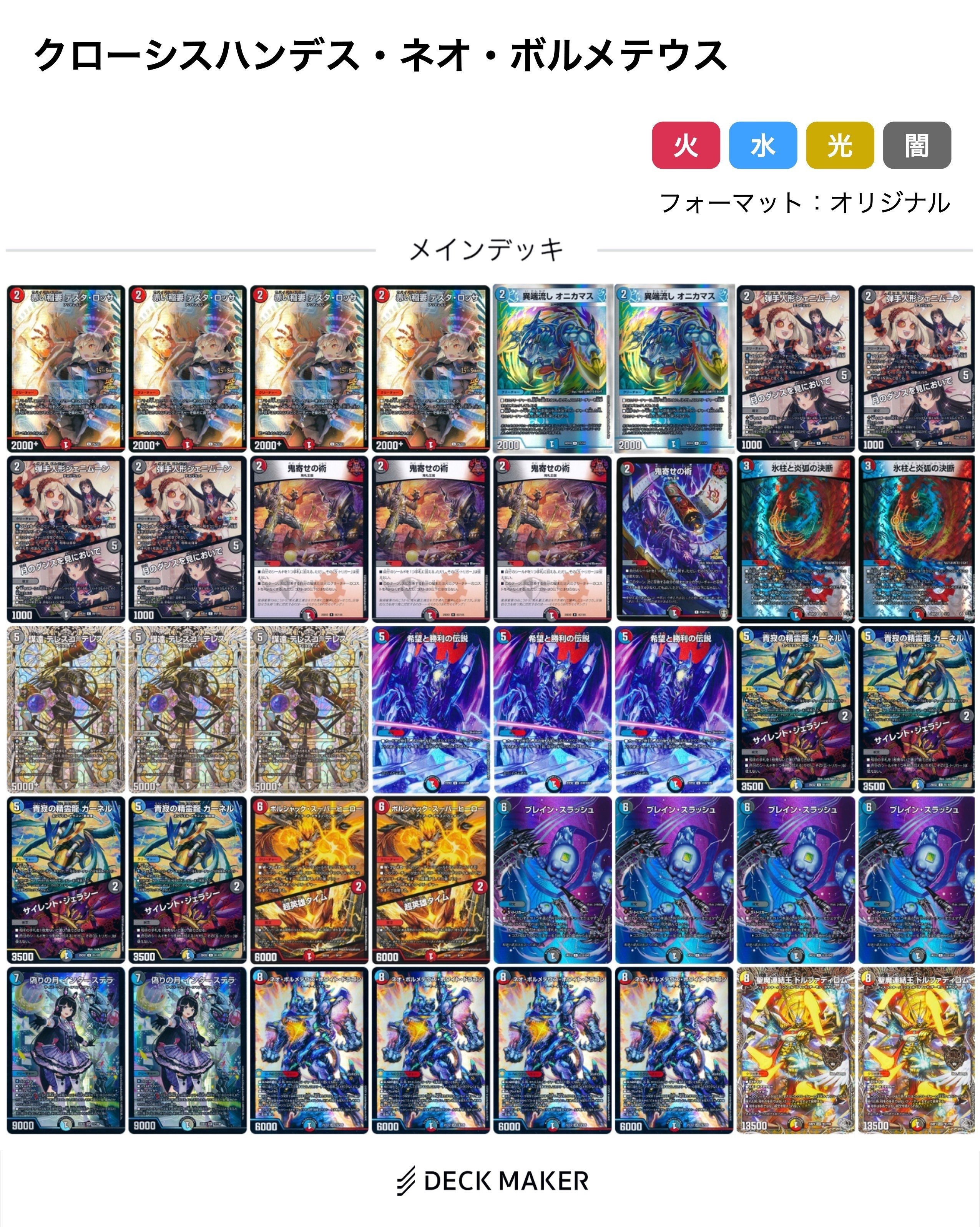 希望の芽を狩り尽くせ！！ クローシスハンデス・ネオ・ボルメテウス｜法相