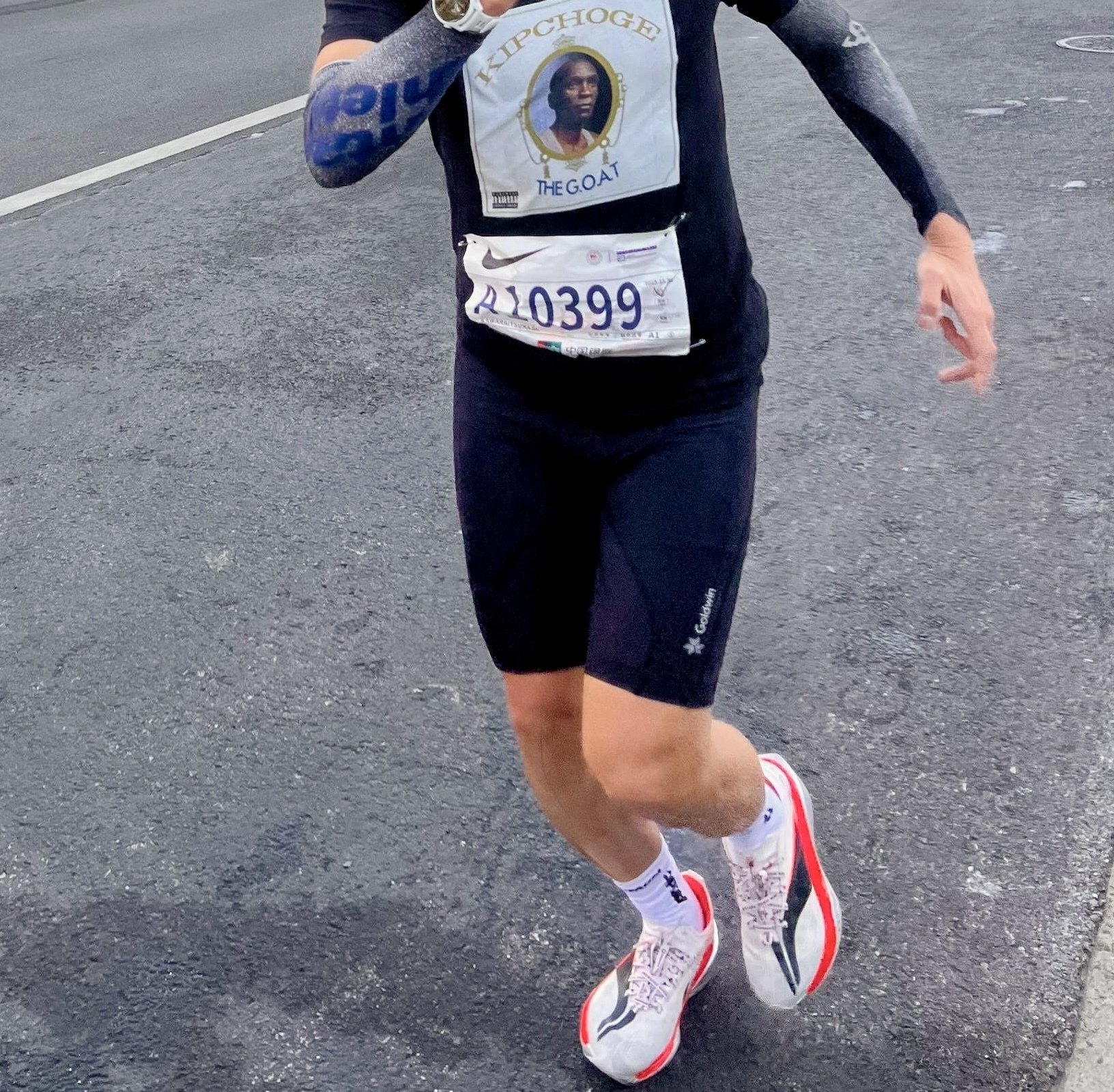 マラソン日本新記録 大迫傑選手着用 【リーニン/飛電6Elite】の