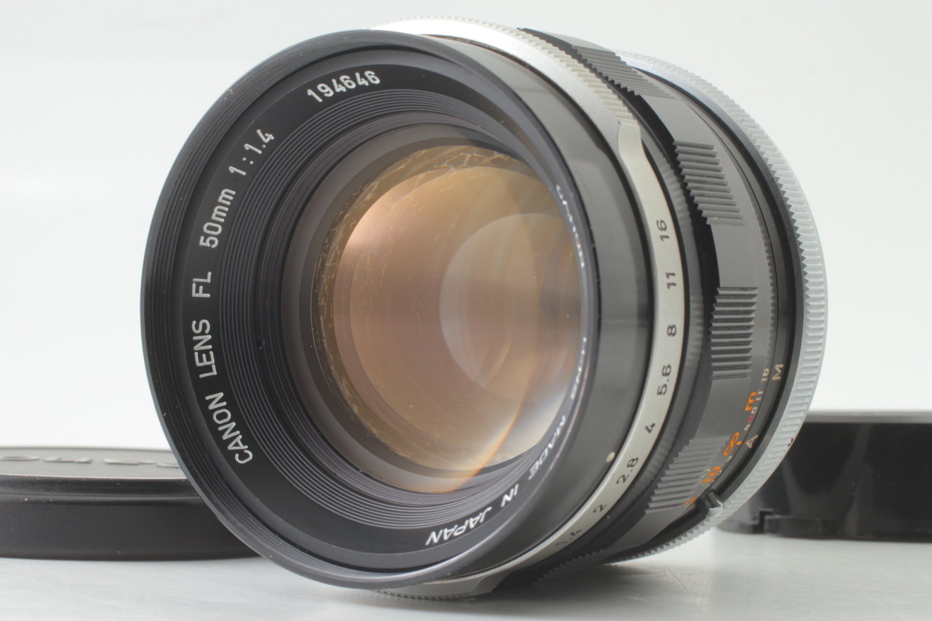 Canon FL 50mm F/1.4の分解｜フィルムカメラ修理のアクアカメラ