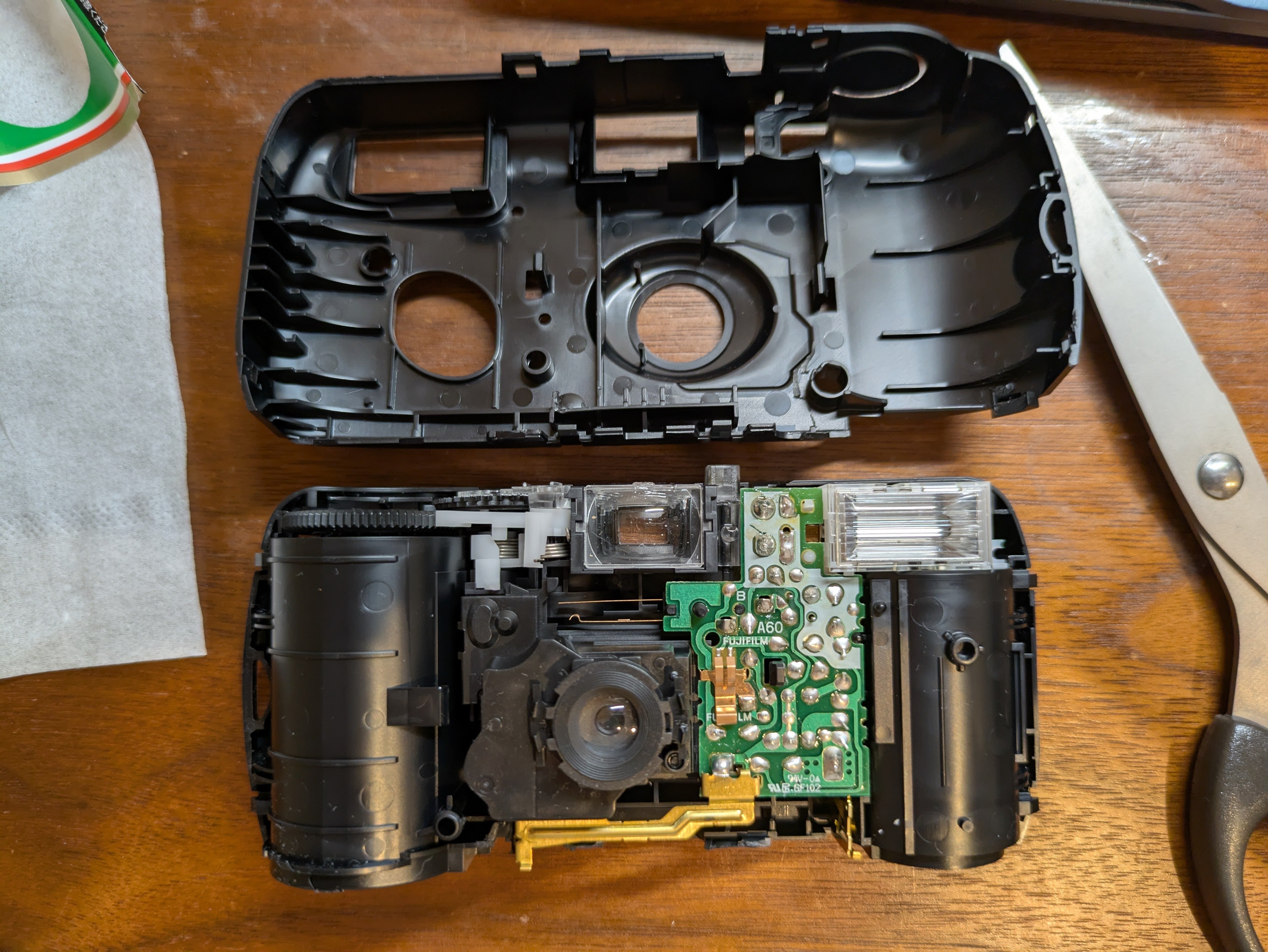 大人の科学の35mmフィルムカメラを入手・写ルンです化した話