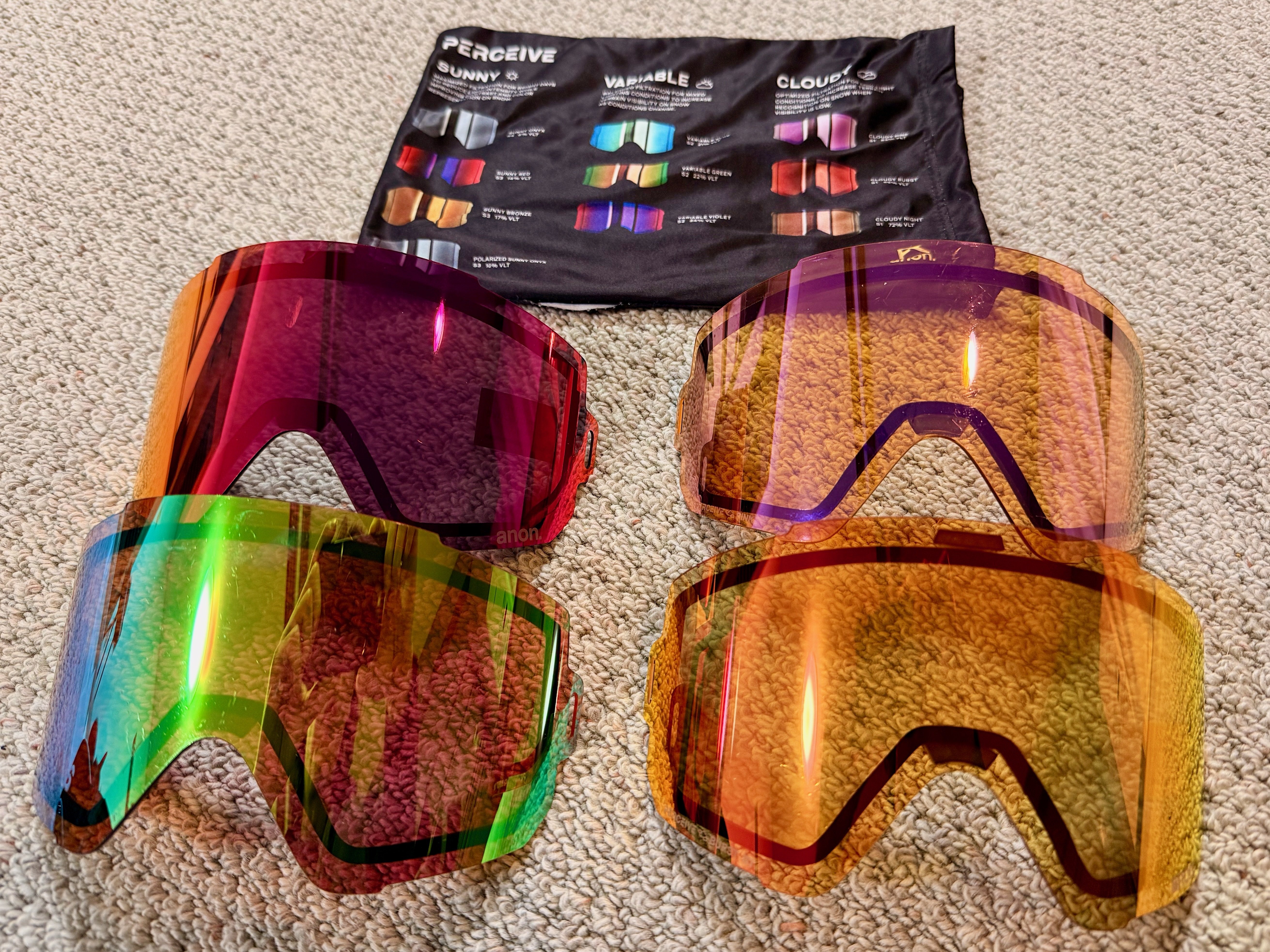 anon PERCEIVEレンズを比較してみる｜NEO TOKYO TV