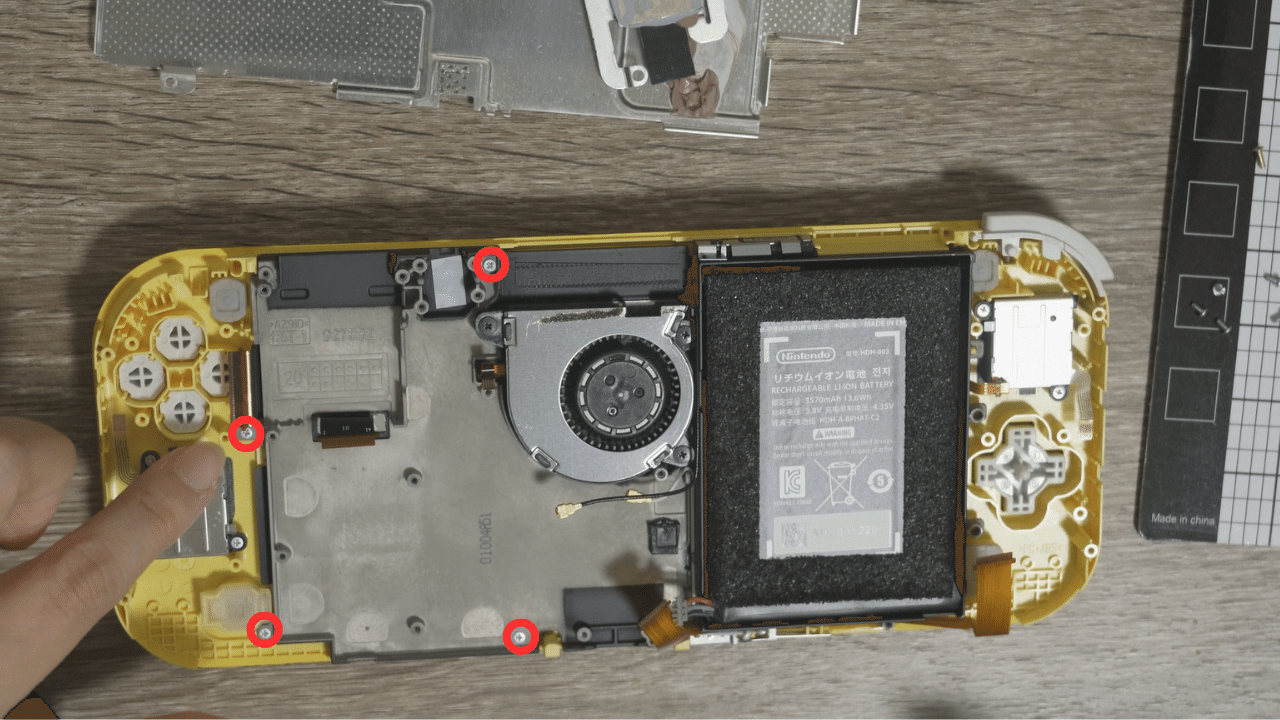 Nintendo Switch Lite 液晶交換 徹底修理解説｜Mono Repair┃ジャンク