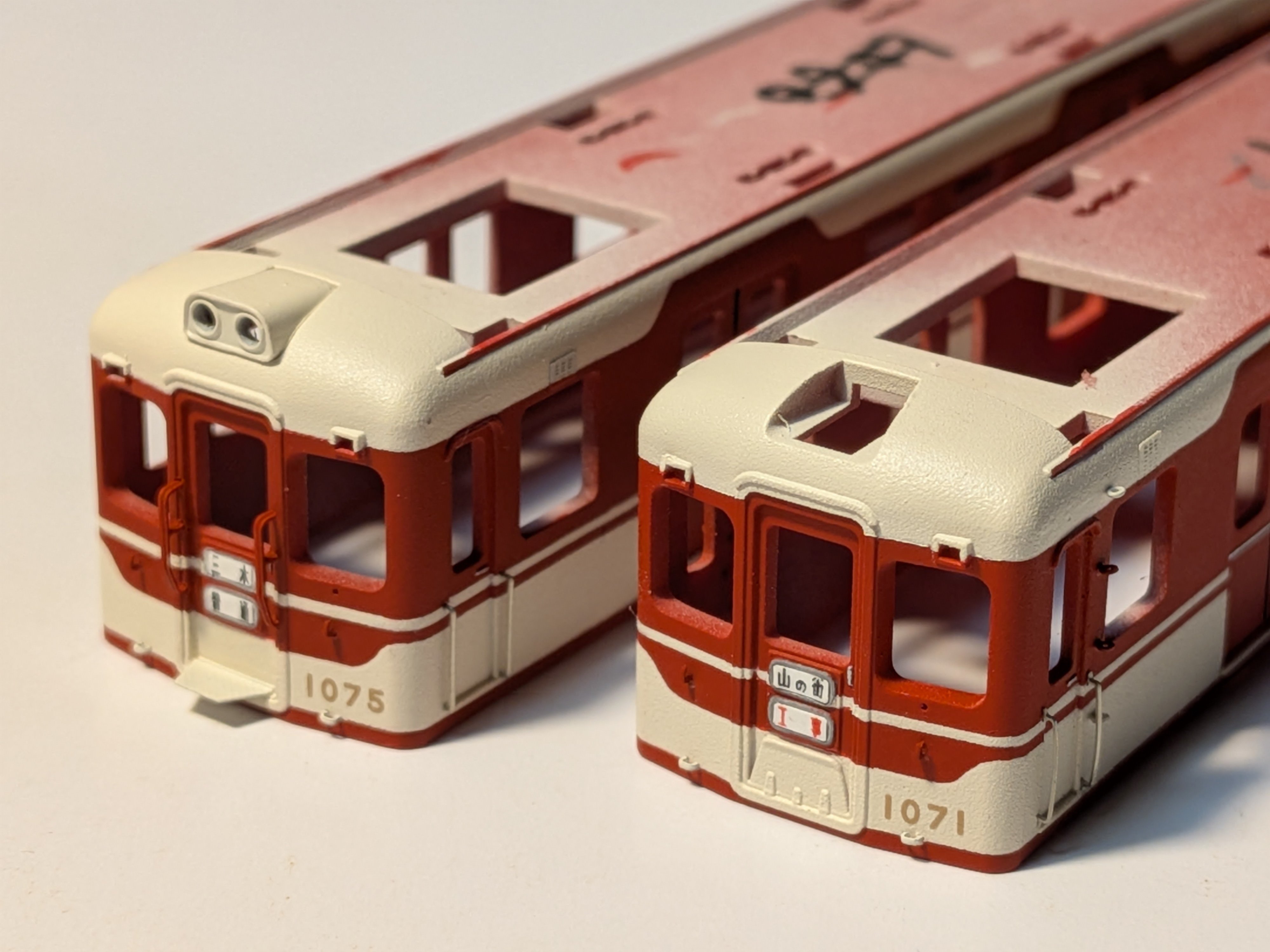 神戸電鉄1000系列を作る(赤山塗装)｜27P/Wakamiya