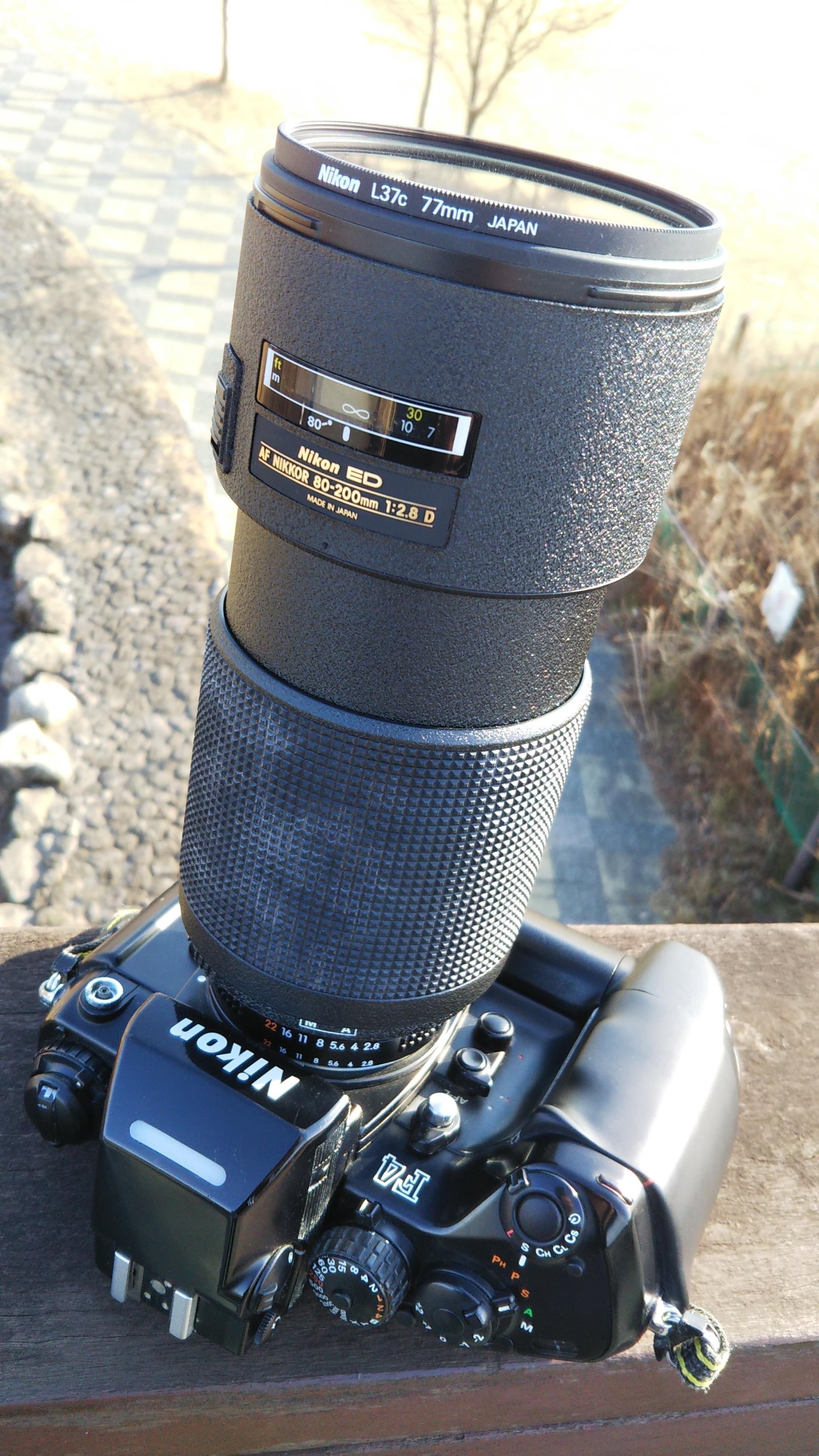 Nikon F4s + 絞りリングの無いレンズ｜Mosquito Brain Studio