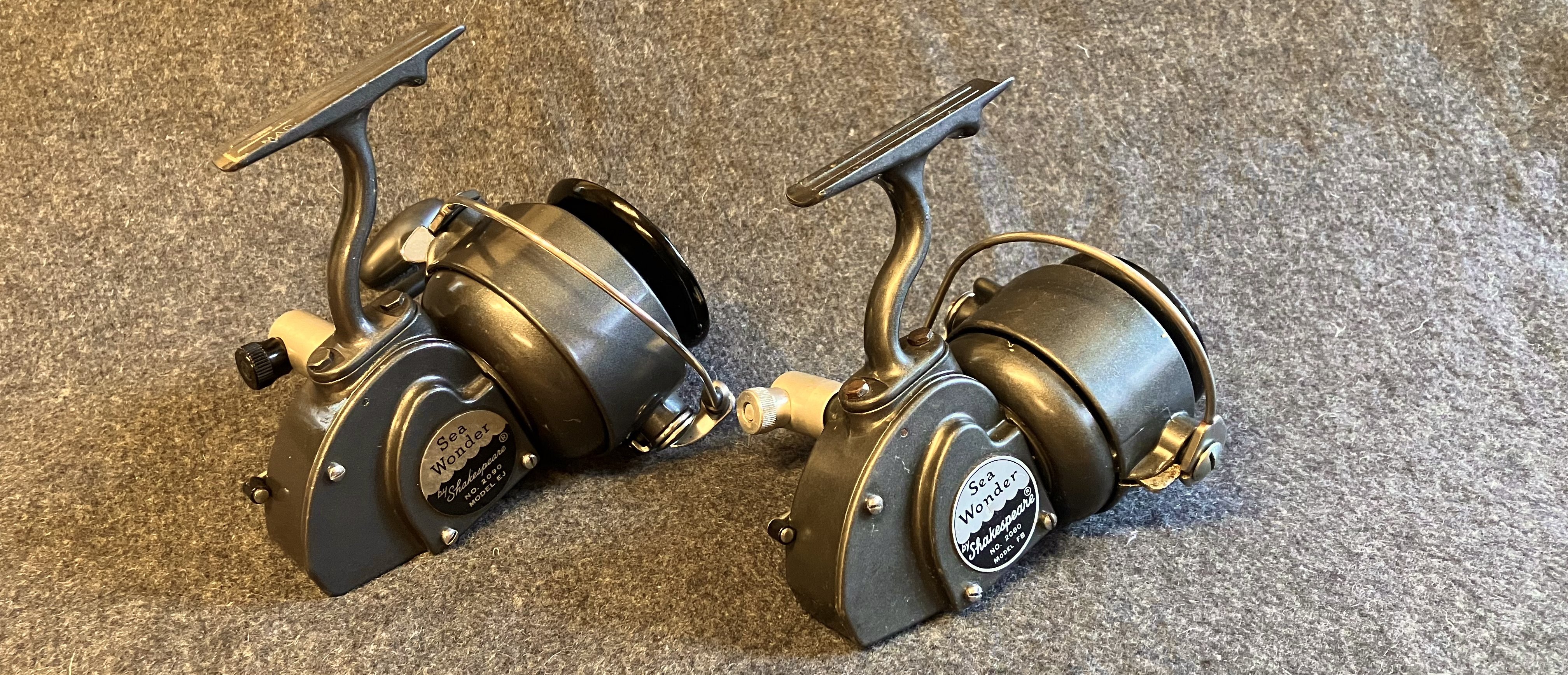 🎣オールドフィッシングタックル058 純米国製スピニングリール