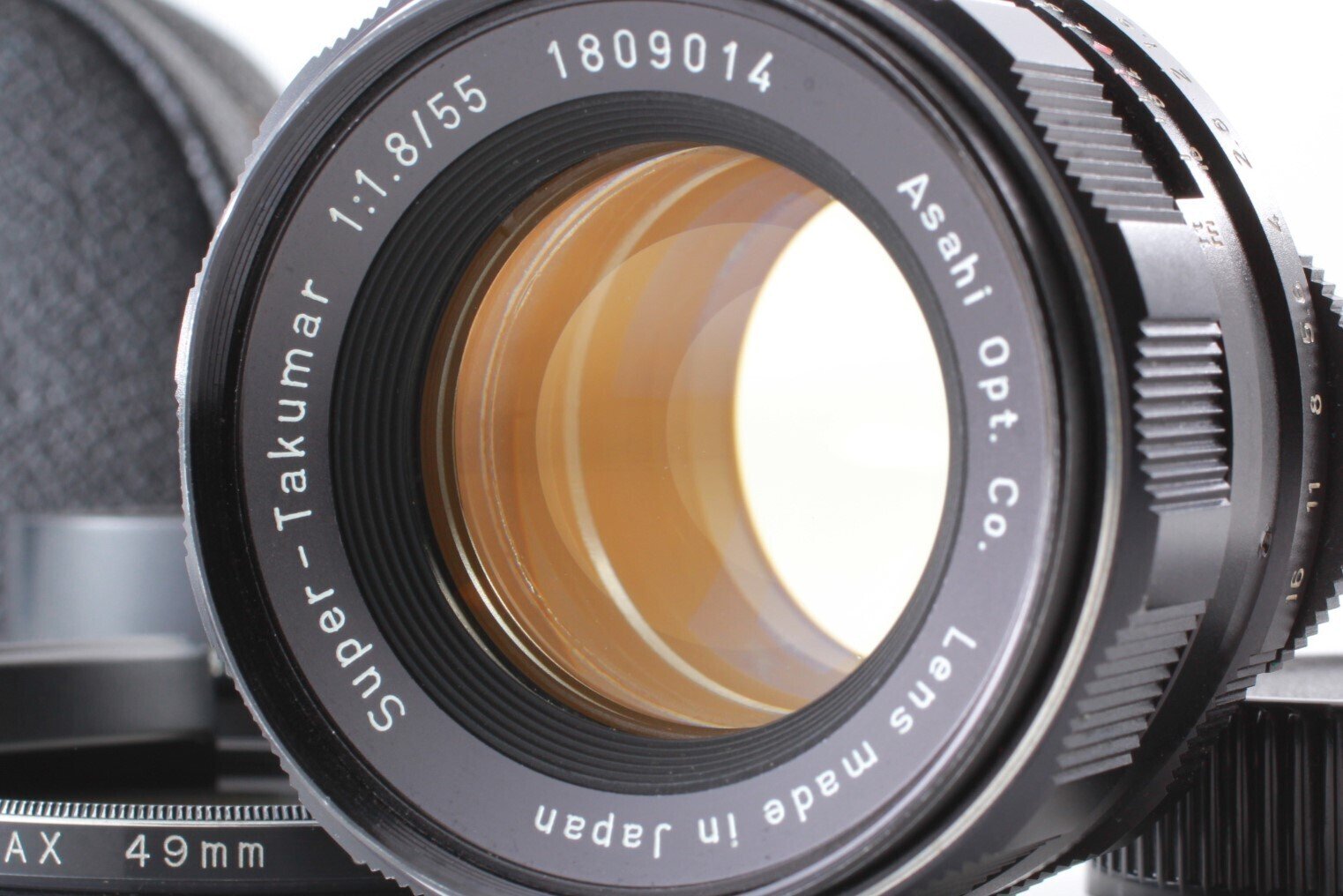 スーパータクマー 55mm F/1.8前期型の絞りとピント調整｜フィルム