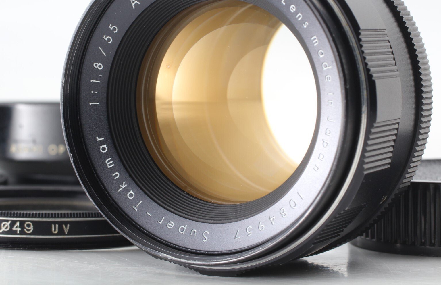 スーパータクマー 55mm F/1.8前期型の絞りとピント調整｜フィルム