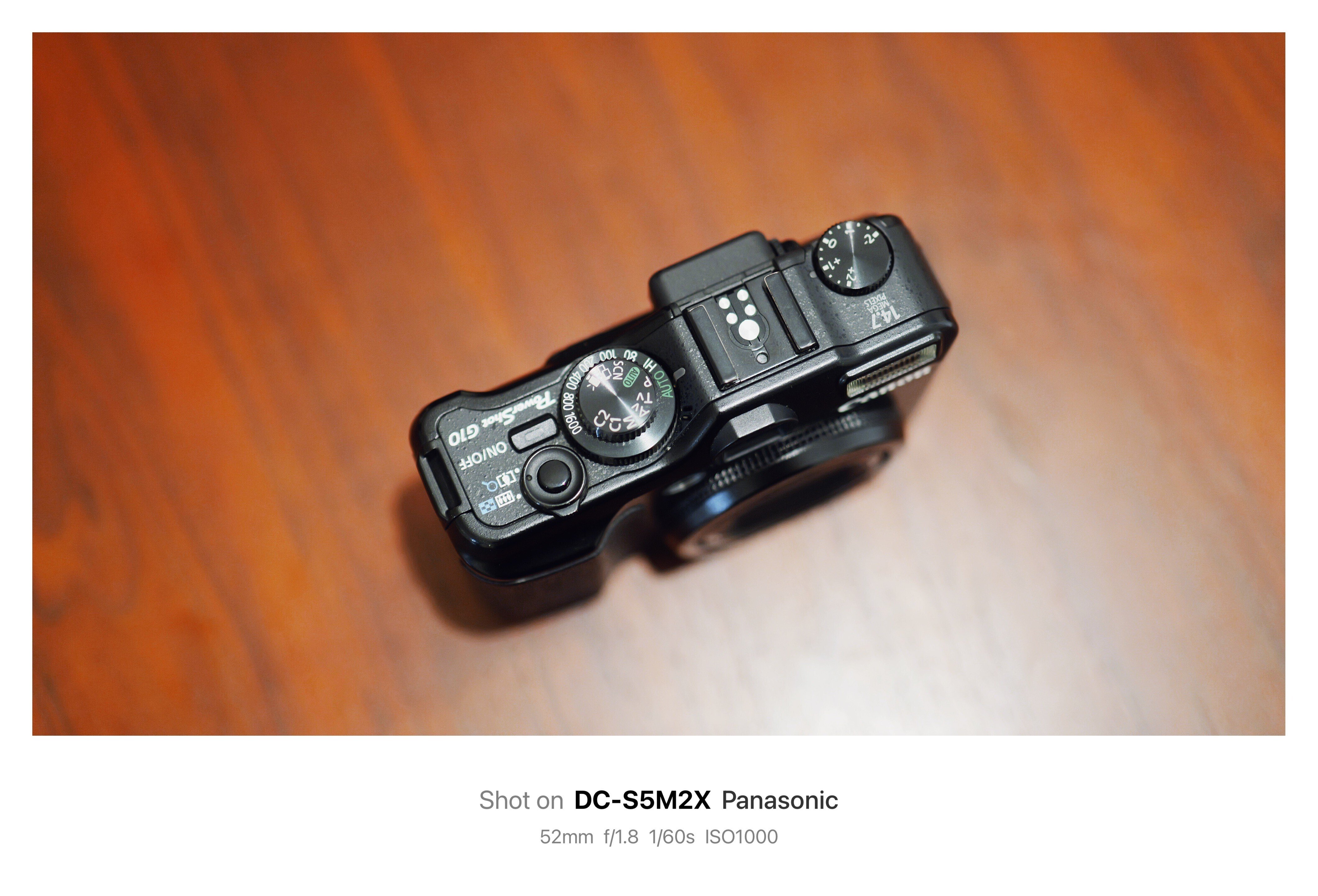 オールドコンデジ】PowerShot G10のサイズ感が可愛すぎてやばい｜鈴木