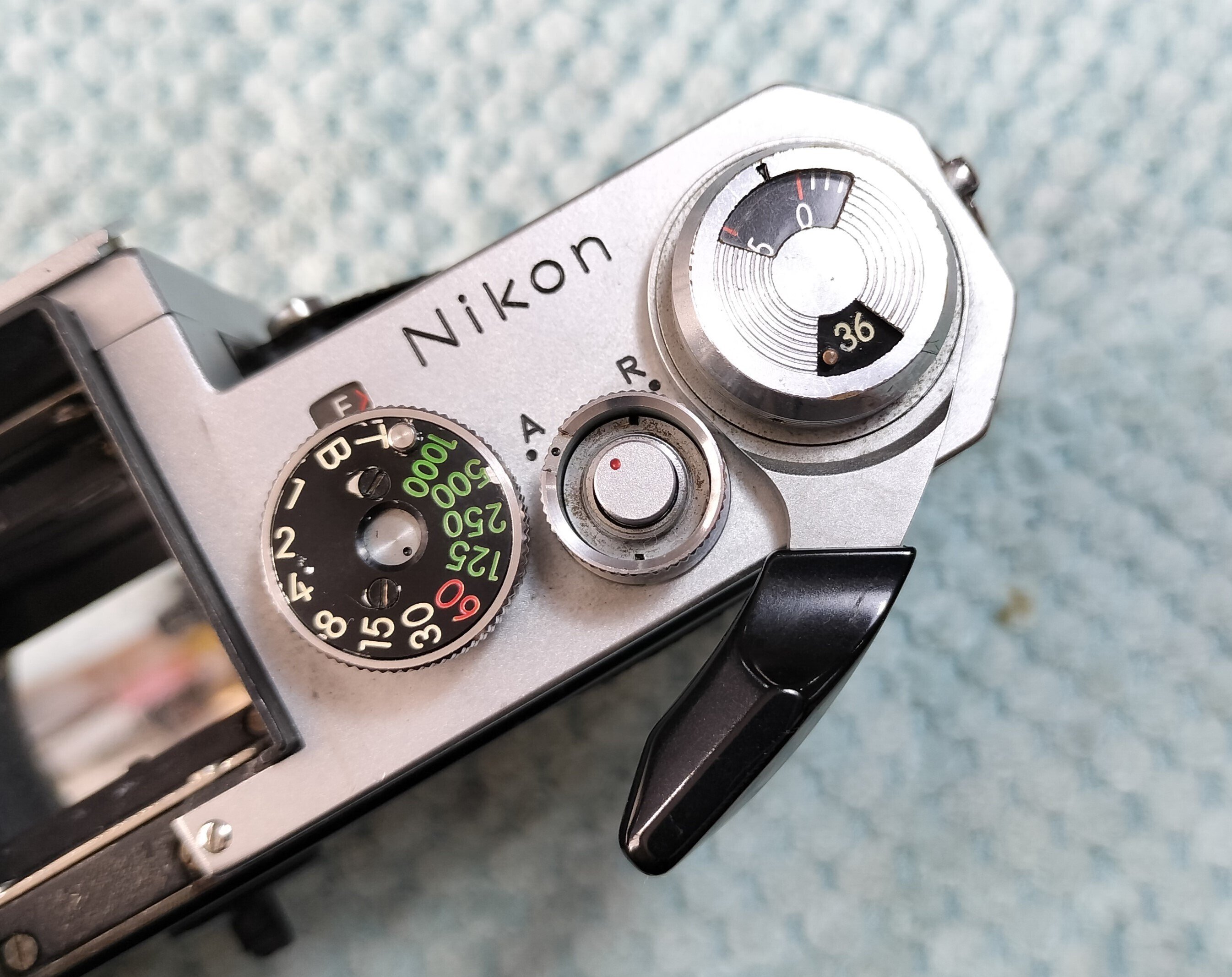 ☆レア！UPIプロ用モデル Nikon F巻上げレバー