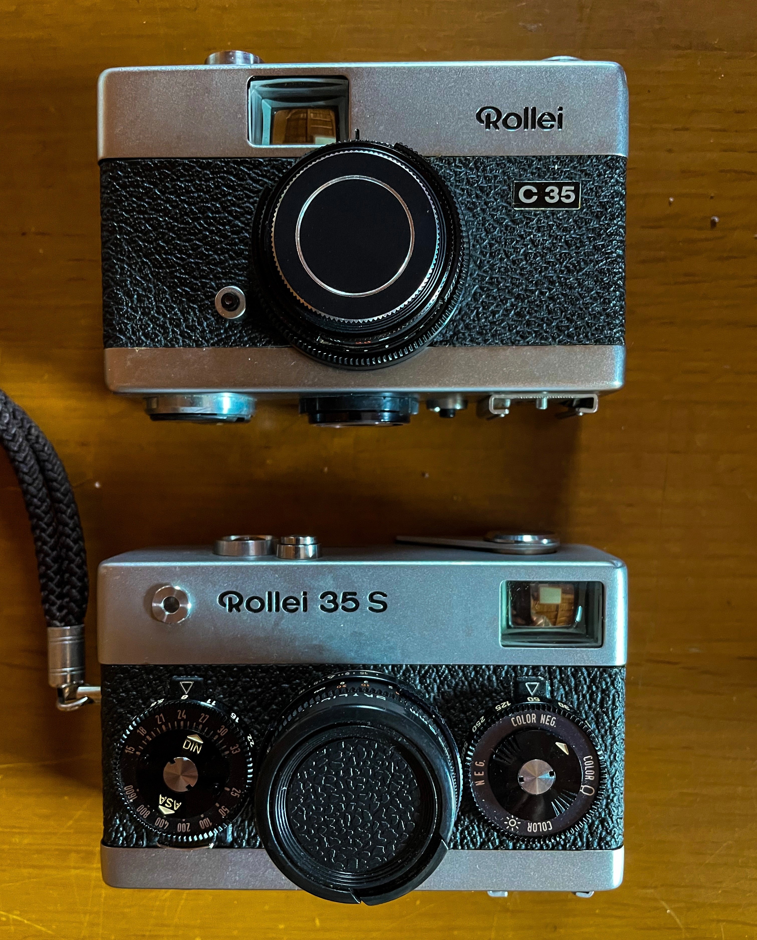 超ミニマルなフィルムカメラ・ローライC35 ②兄弟モデルとどう違う