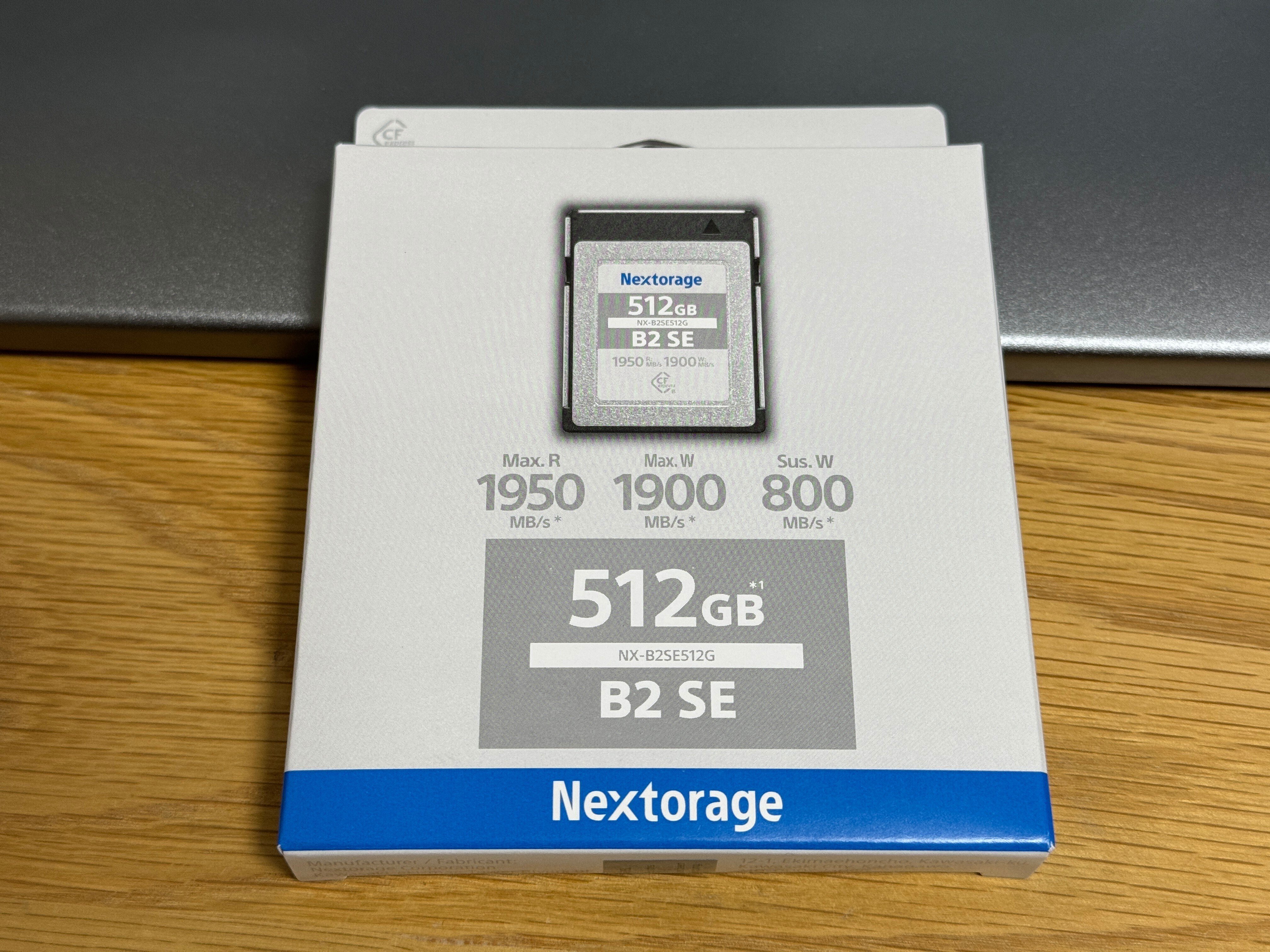 Nextorage CFexpress Type B メモリーカード NX-B2SE 512GB｜タカシ