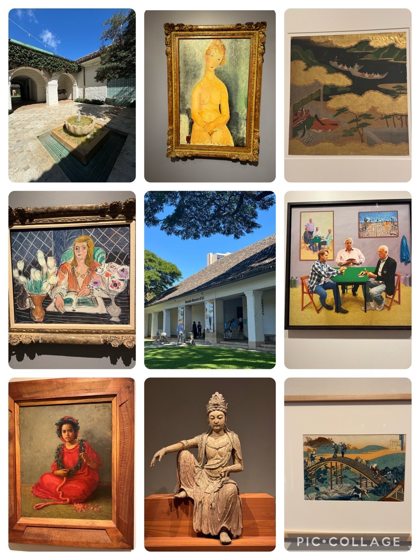 なぜかハワイにいる2024（その2）〜ホノルル美術館を堪能する｜bowlane