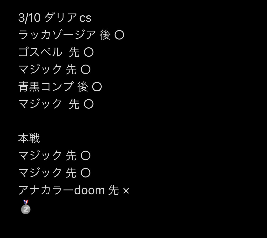 GPベスト8、けみくろCS3位他入賞多数クローシスバイク｜みぃむ