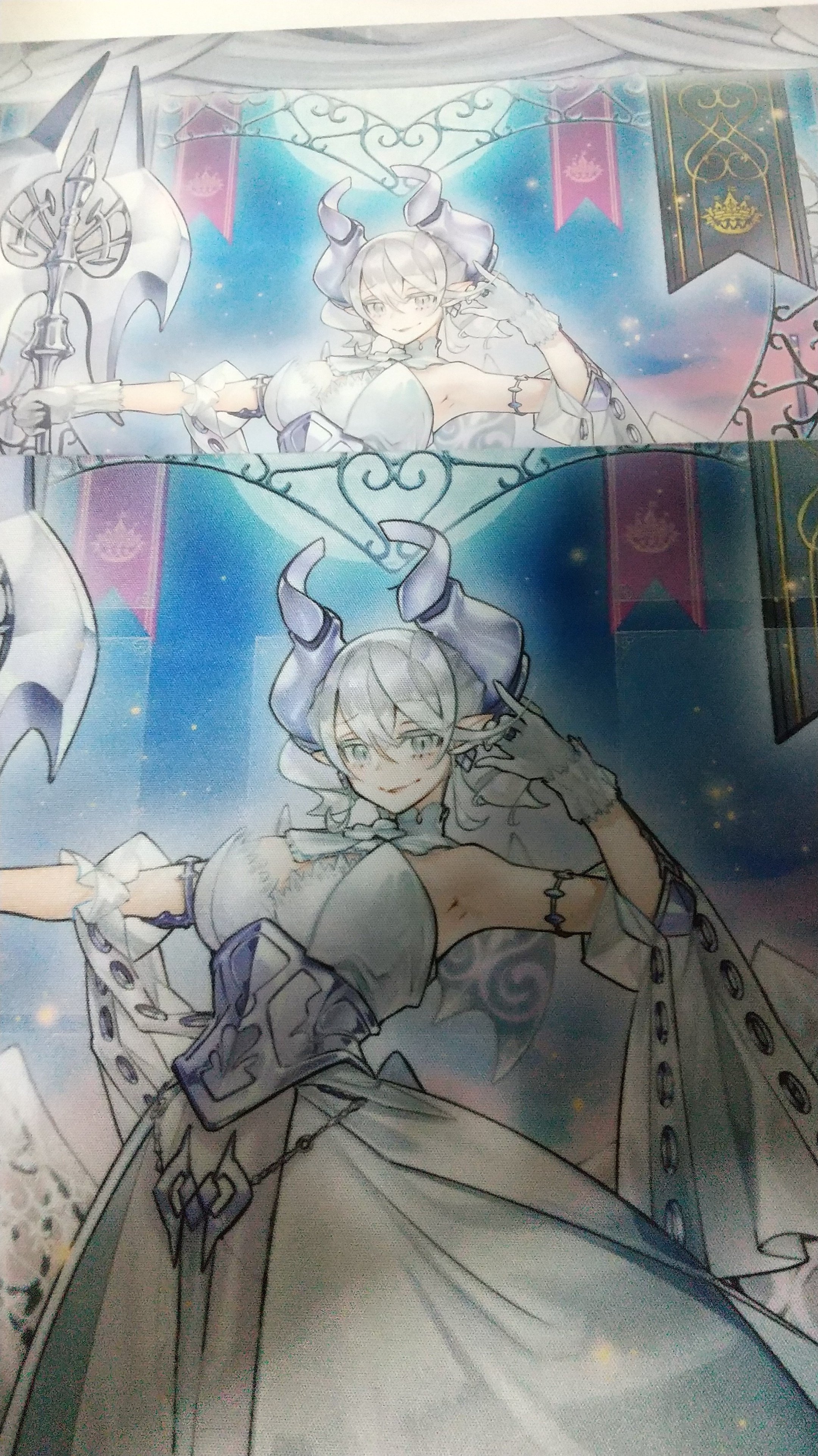 遊戯王 HIGH-RESOLUTION ARTWORK 白銀の城のラビュリンス