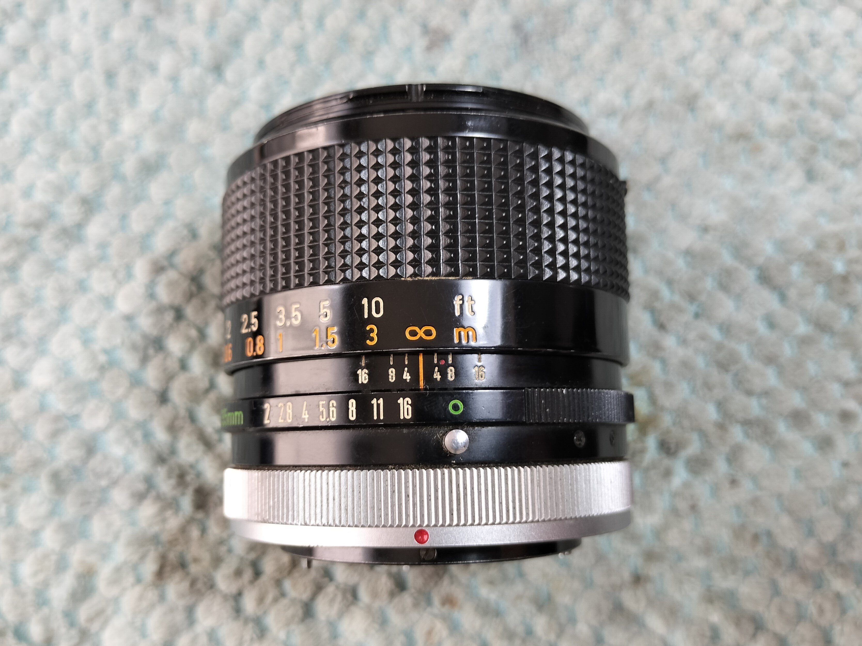 Canon FD 35mm F2 コンカーブ 凹玉の分解｜フィルムカメラ修理のアクア