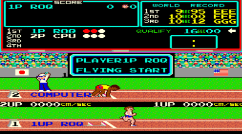 レトロゲームの追憶 #05 ハイパーオリンピック（コナミ/1983）｜いでぃ