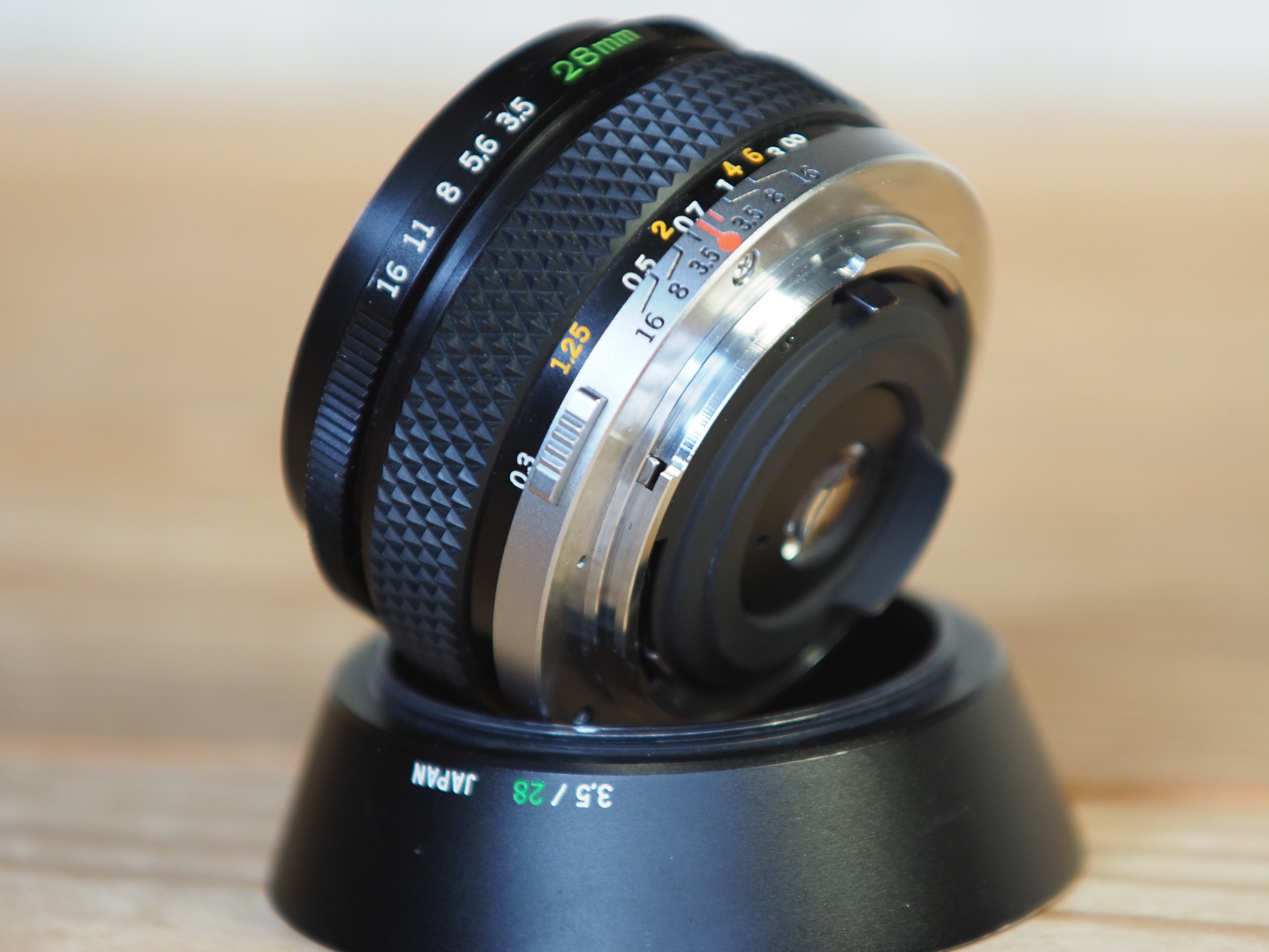 完動品】OLYMPUS OM-1 50mm f/1.8と28mm f3.5 Olympus OM-1 MD & Zuiko