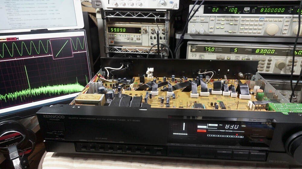 KENWOOD KT-2020 修理調整記録5｜BLUESS Laboratory