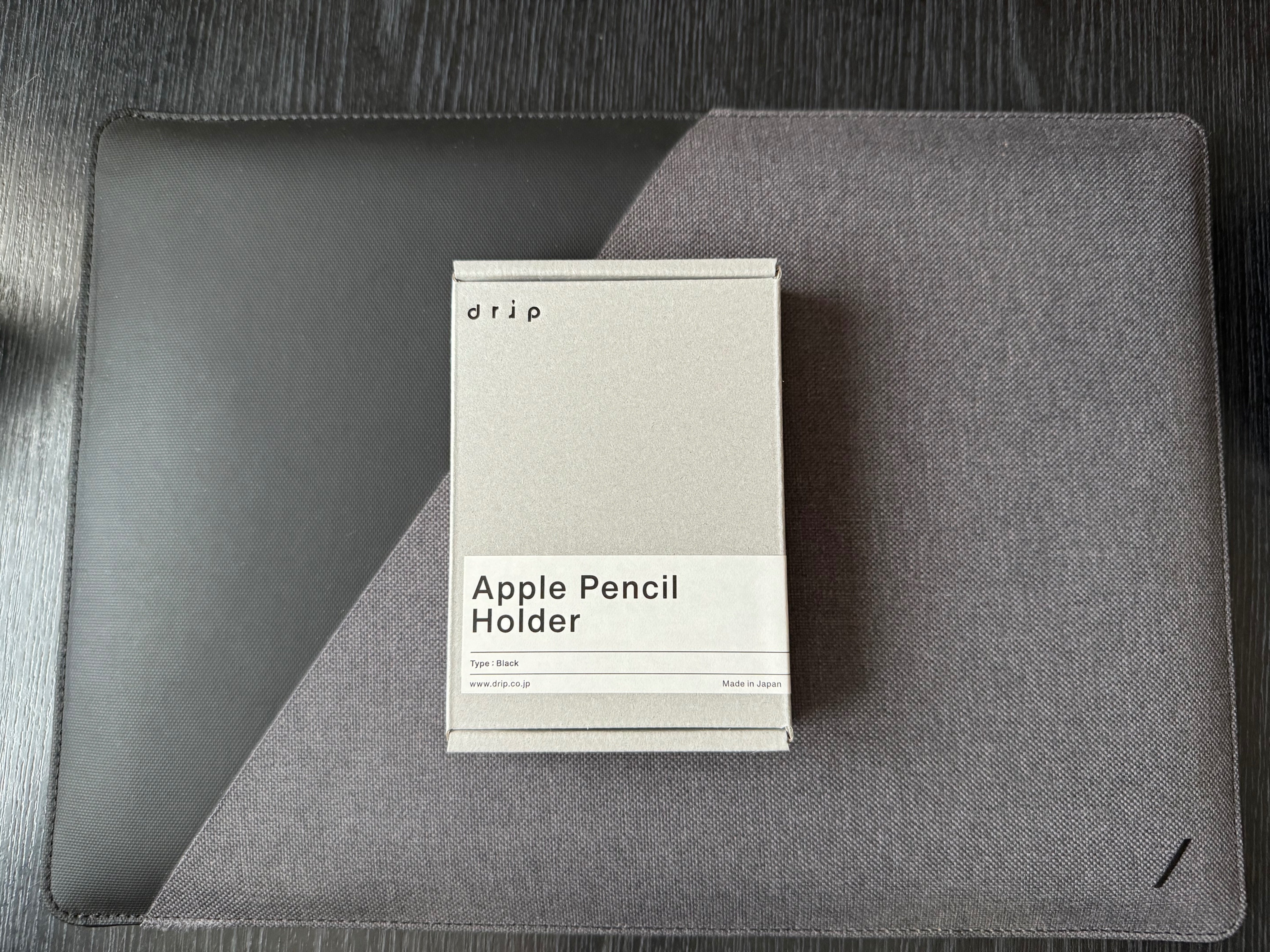 dripの「Leather Apple Pencil Holder」が届きました｜けこぜろ