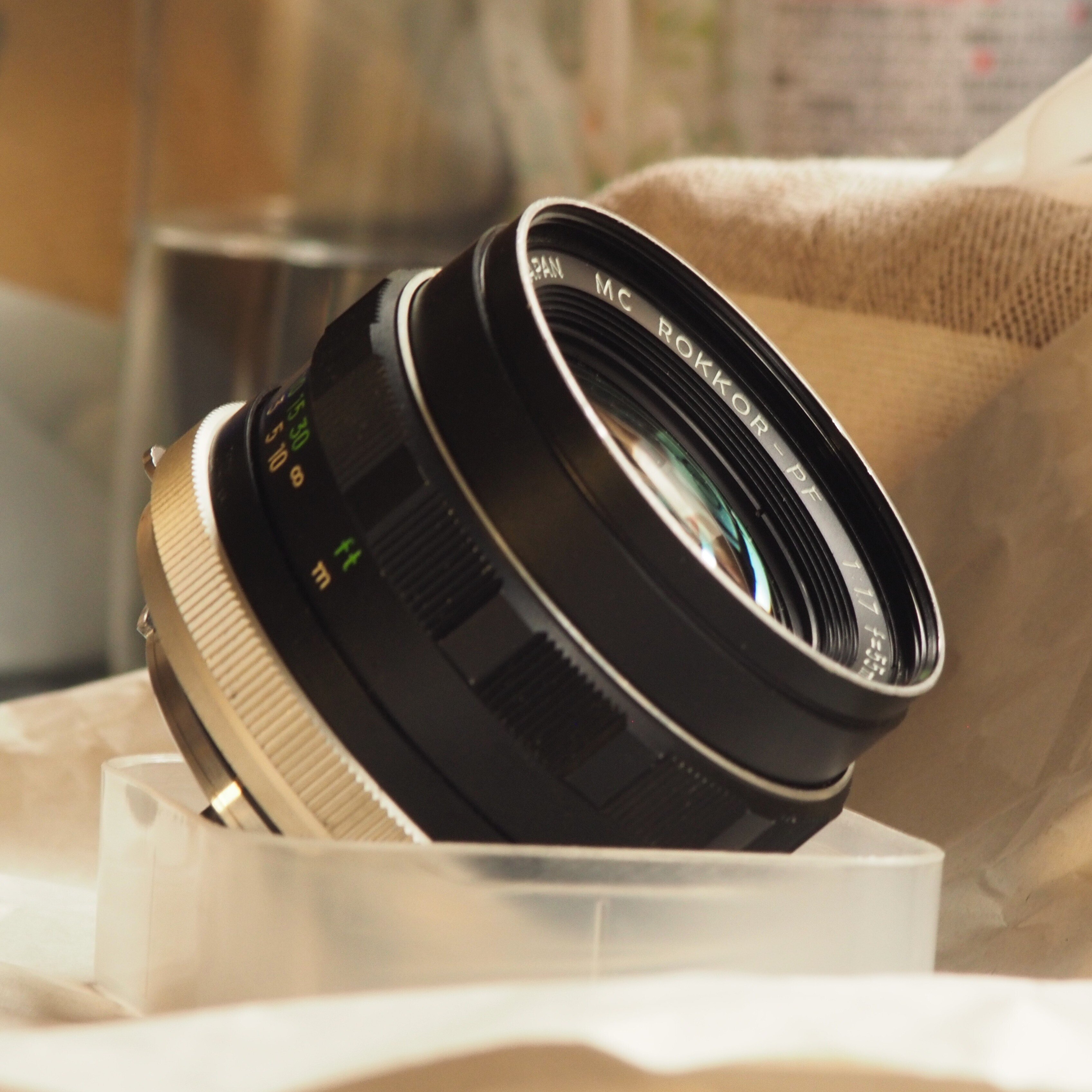 レンズ沼あれこれ：MINOLTA MC ROKKOR-PF 55mm f1.7｜ひっくすK