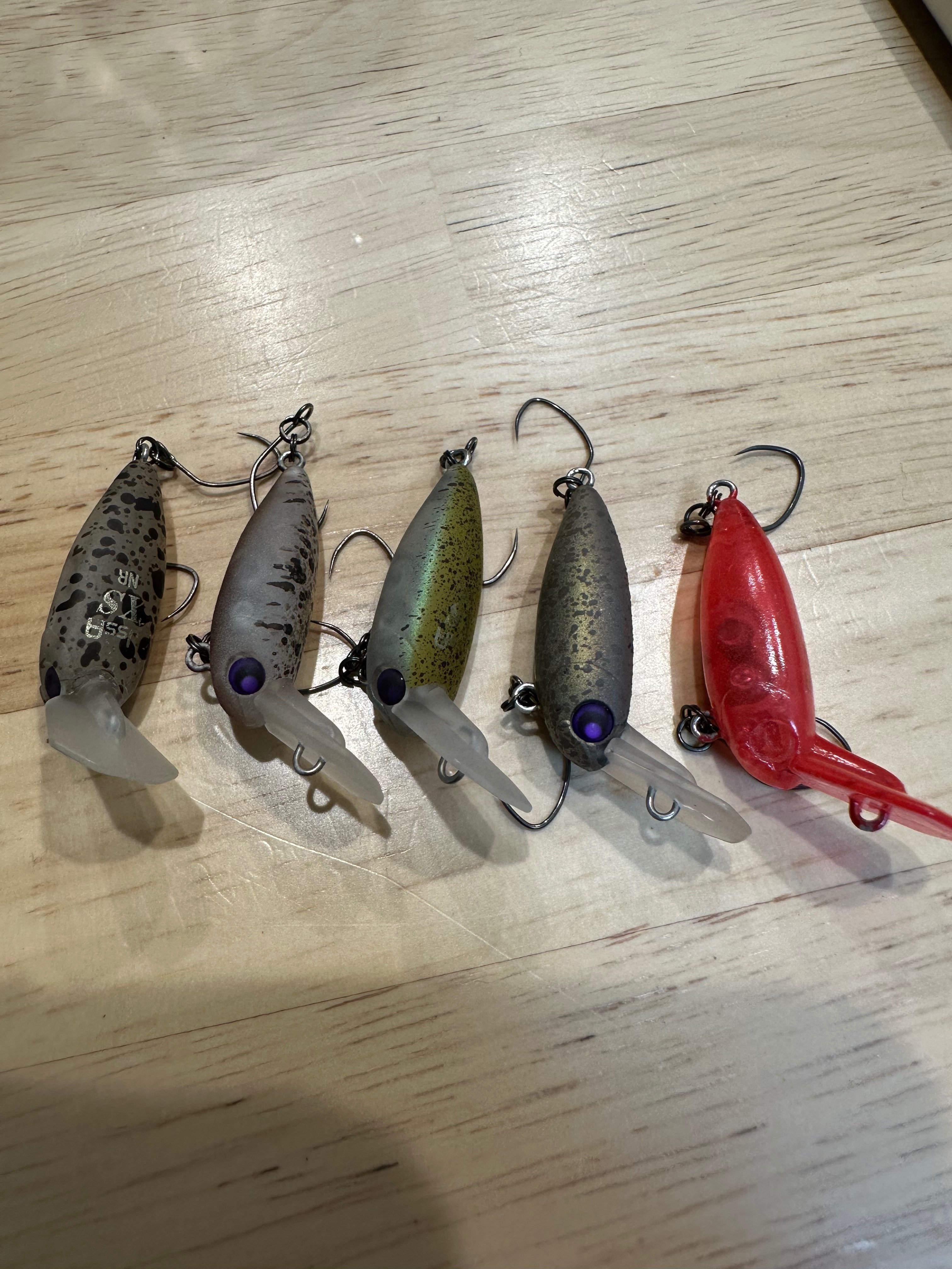 エリアトラウトの革新的ルアー・ロデオクラフト【ウッサXS】【ウッサS