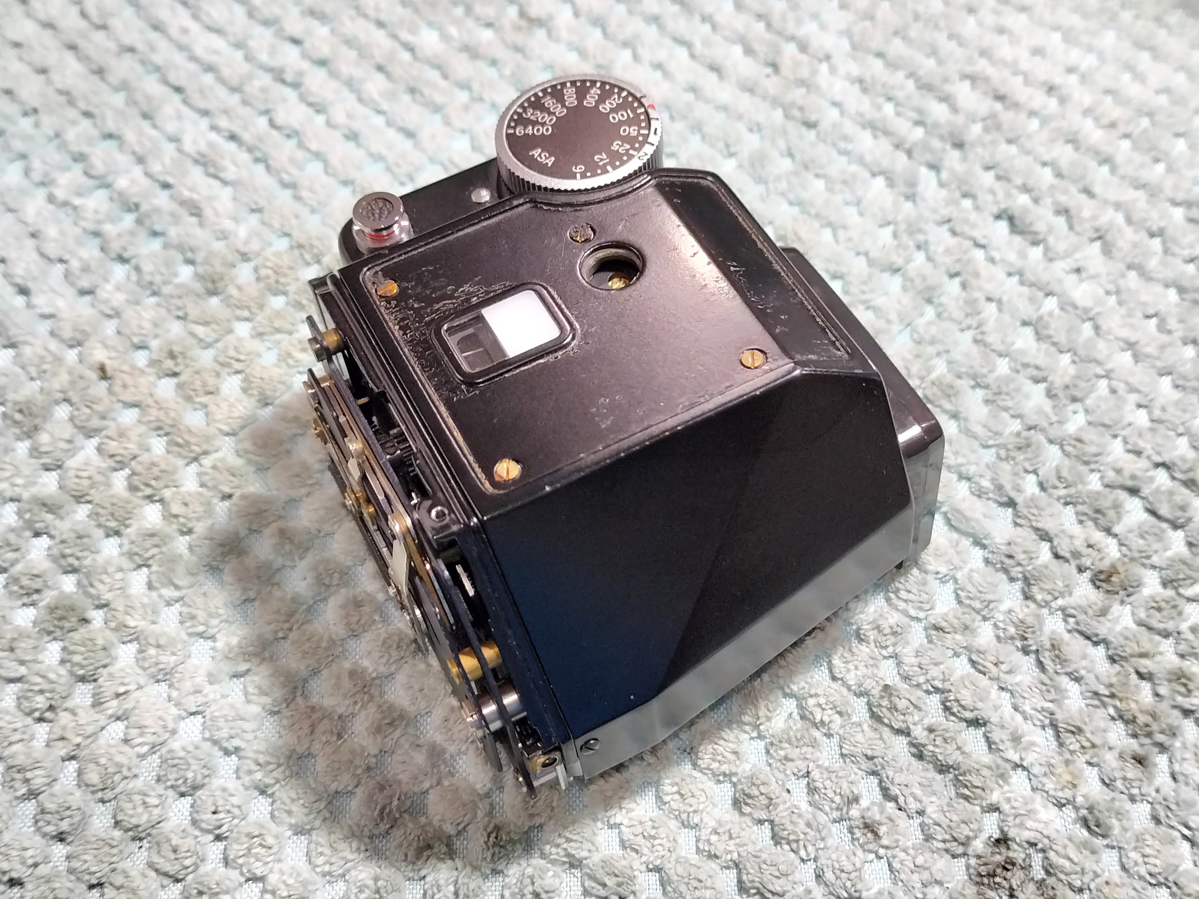 Nikon F フォトミックファインダーの分解｜フィルムカメラ修理のアクア