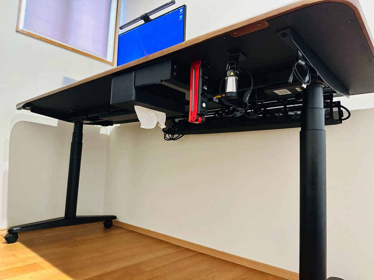 Cofo Desk premium レビュー！180cmウォールナット天板、キャスター