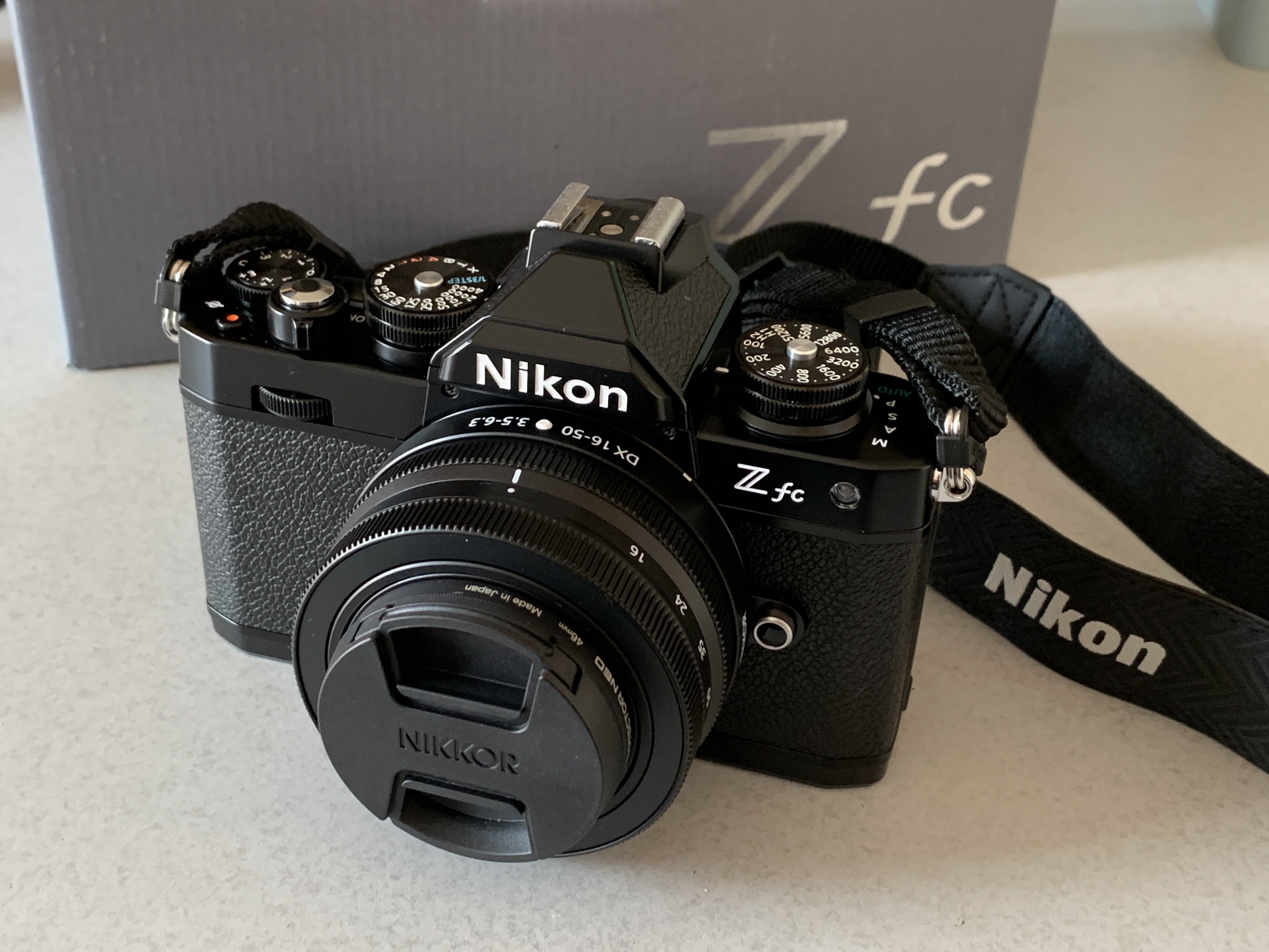 Nikon Z fc】開封の記録とファーストインプレッション（のようなもの