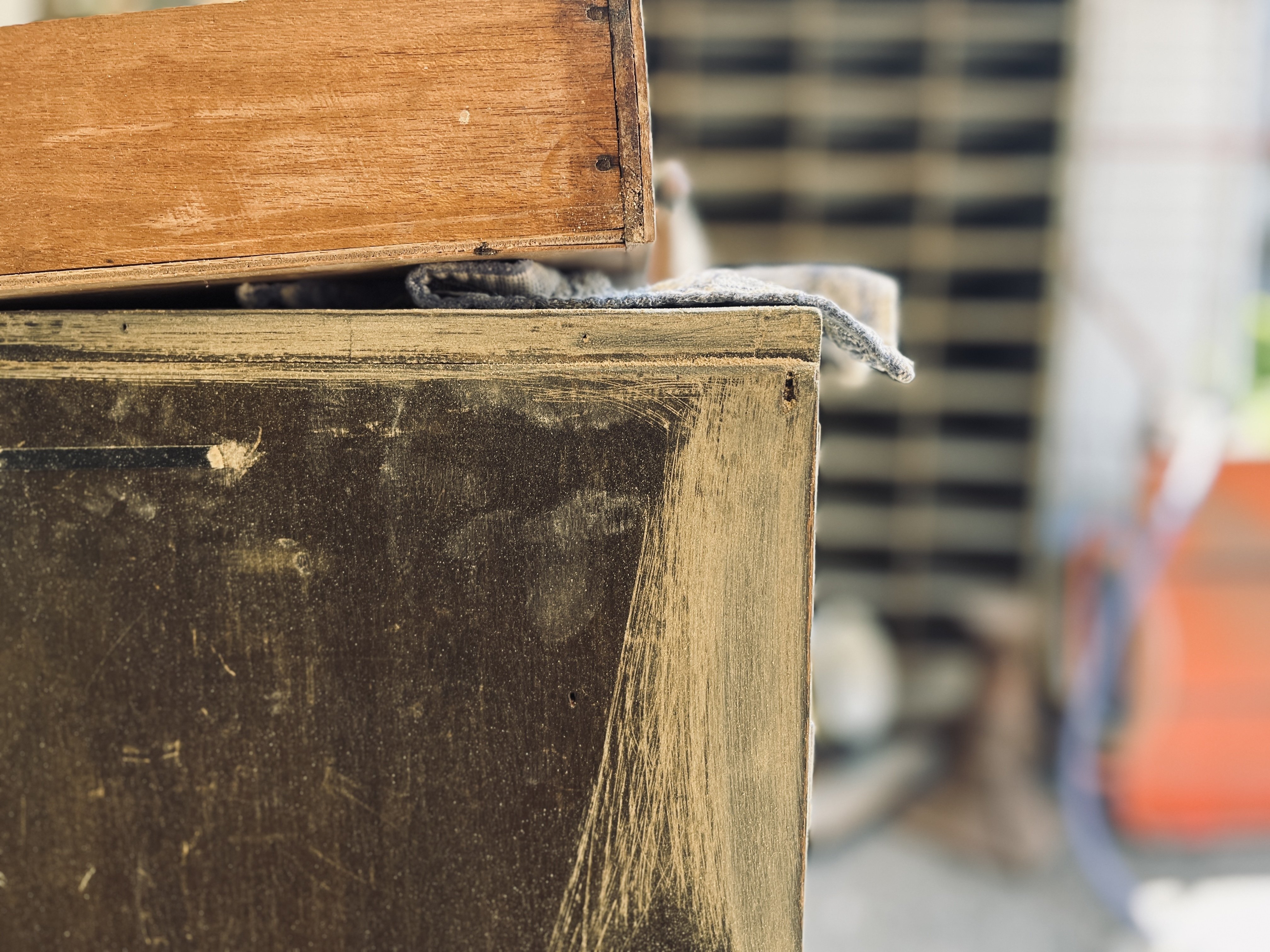 レトロ アンティーク 古道具 古家具 剥離家具 ストリップド 本棚 食器