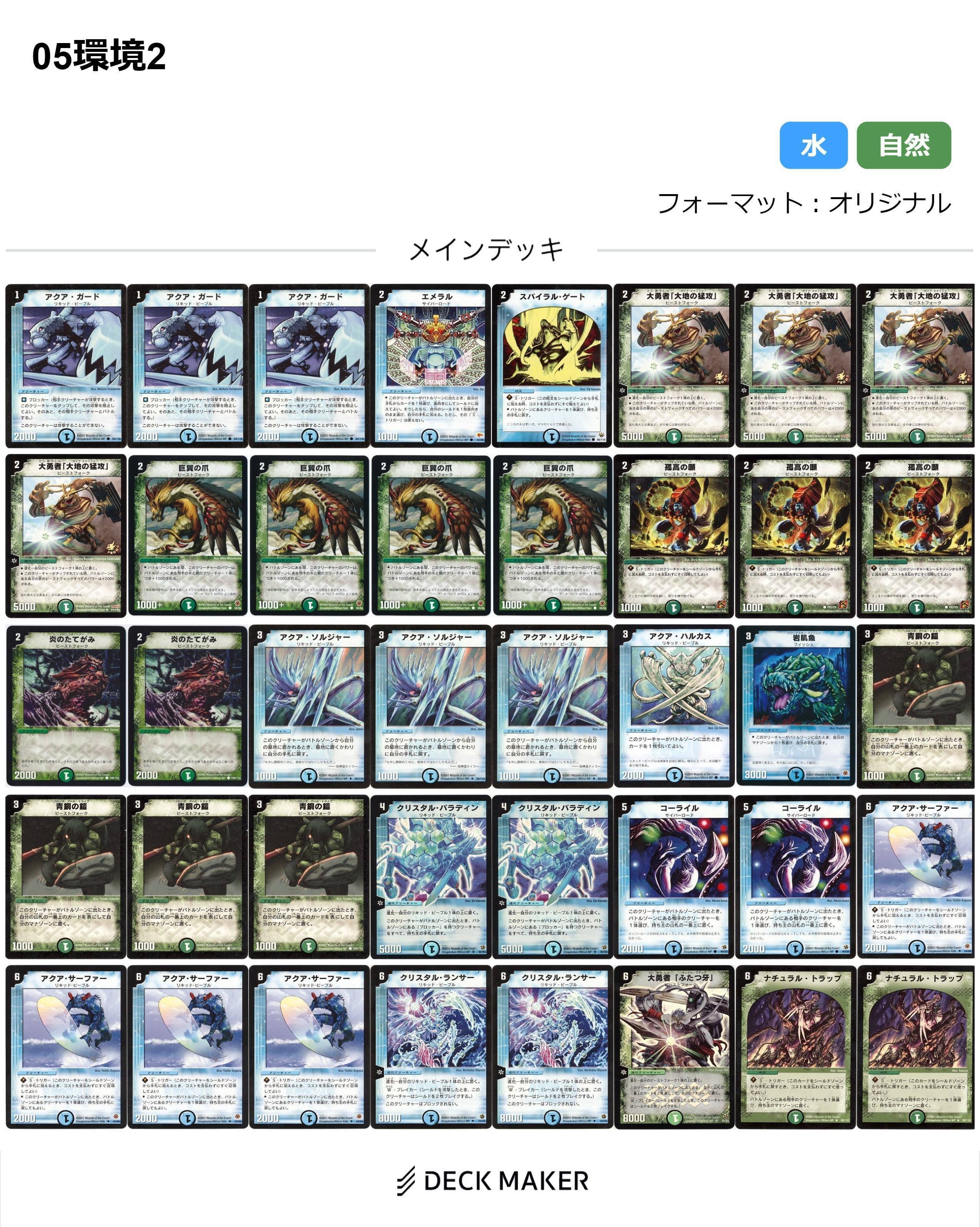 デュエマクラシック05環境で遊んだ話【デュエマ】｜がっしー