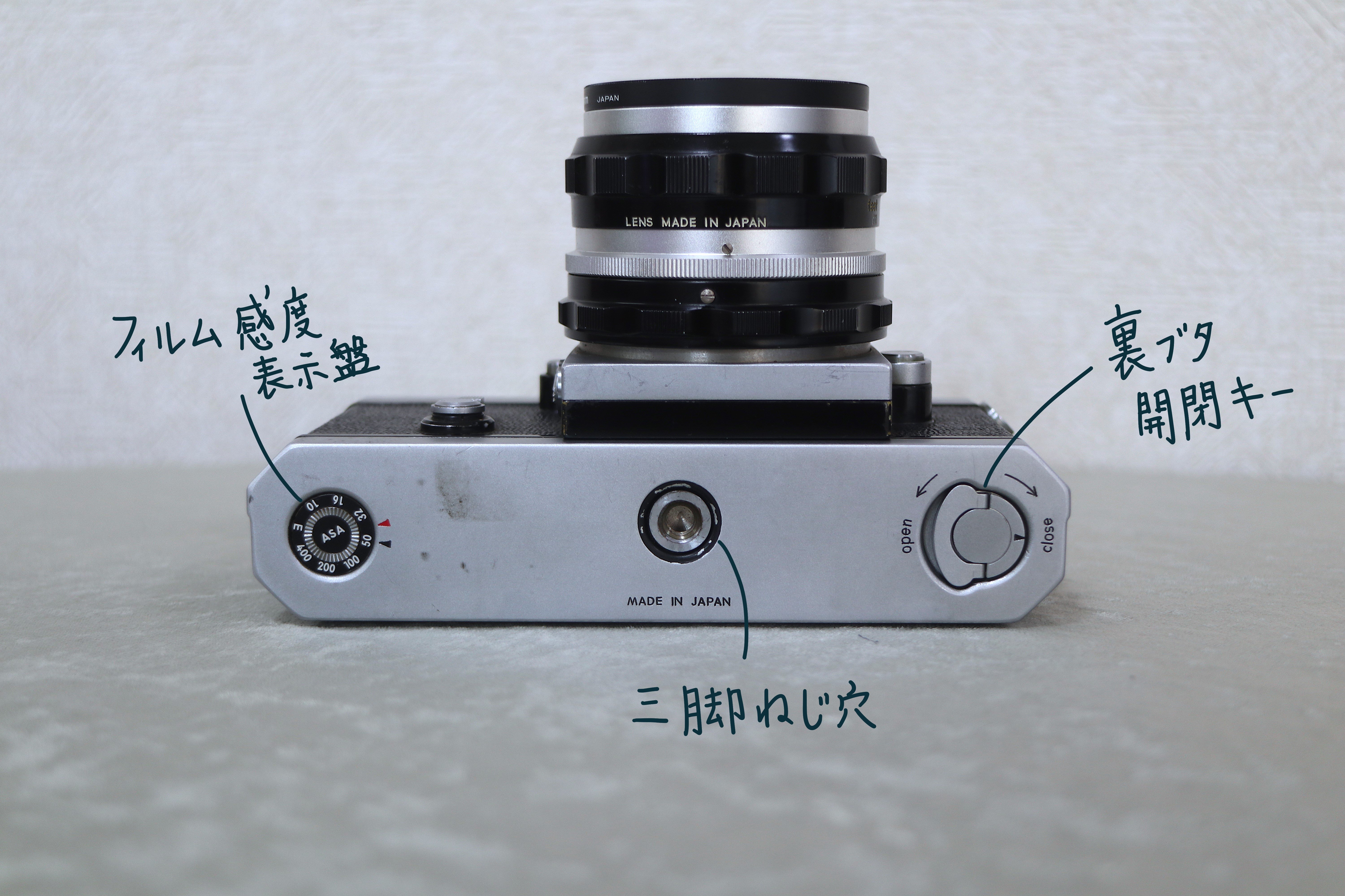 Nikon F の話 ：フィルムカメラであそぼう！｜にゃんかめ