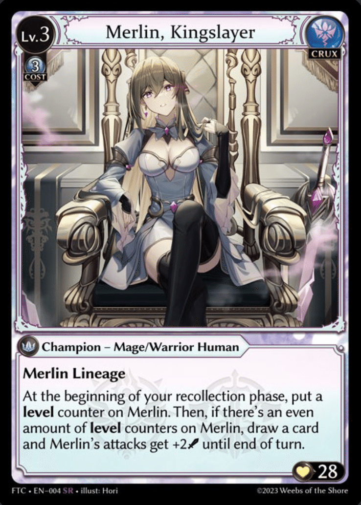 Starting Out: Grand Archive TCG Vol. 23 - Merlinについて｜るい