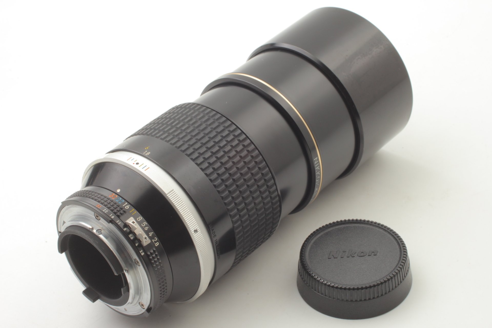 Nikon Ais Nikkor ED 180mm F/2.8の分解｜フィルムカメラ修理のアクア