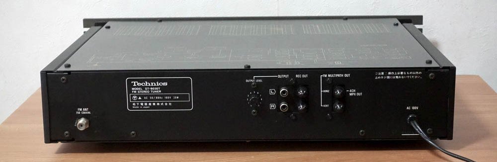 Technics ST-9030T 修理調整記録9｜BLUESS Laboratory