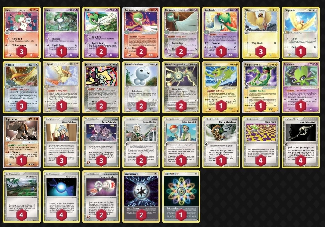 ADV-PCG】サーナイト羽ばたきピジョットのデッキとThe Stambler Openの