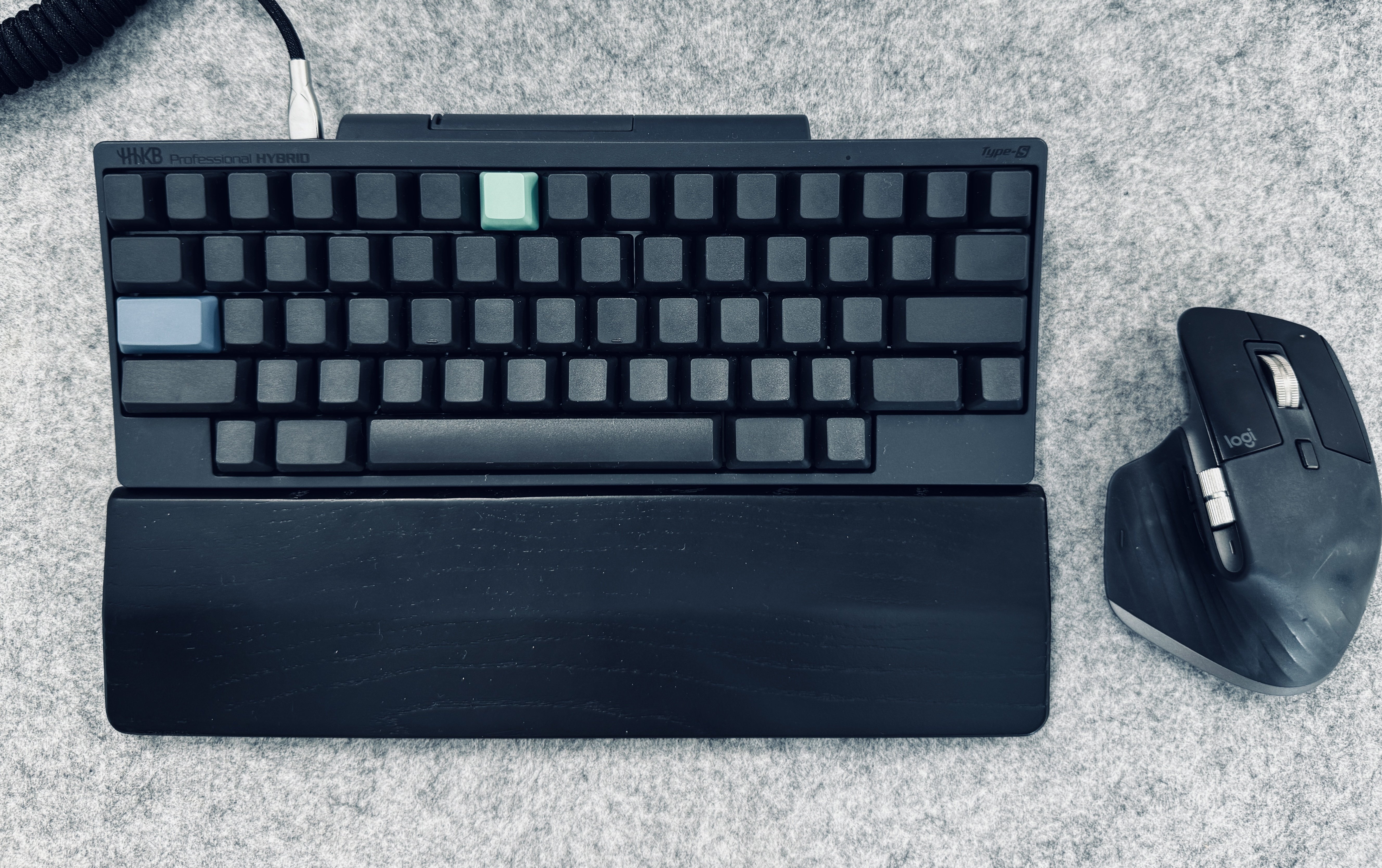 無刻印キーボードをカスタマイズ：HHKBのカラーキートップ購入｜Kei