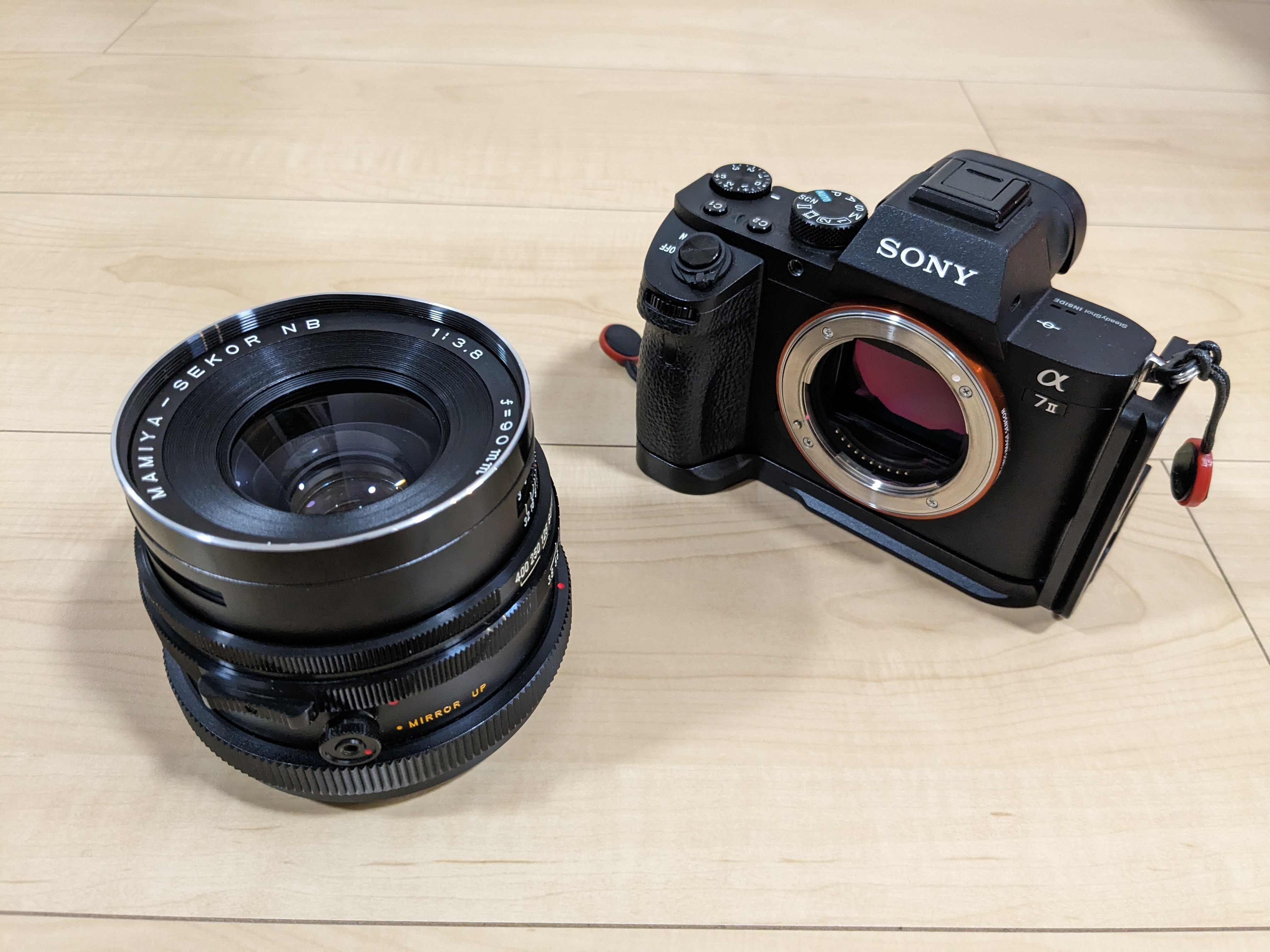 フルサイズで中判用レンズを使いたい｜両眼