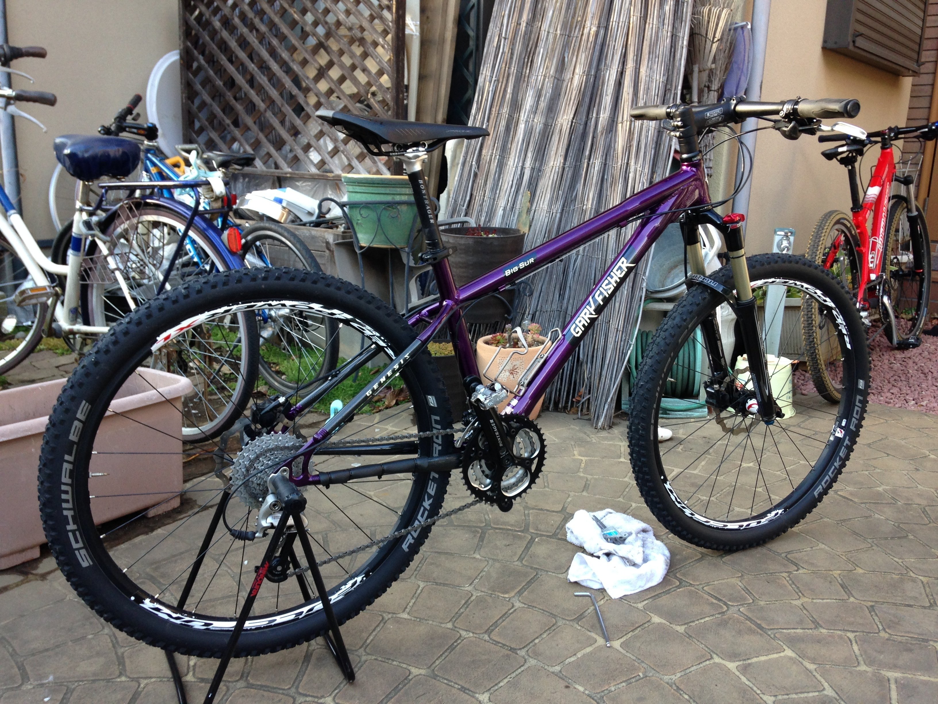 マウンテンバイク黎明期 ゲイリー・フィッシャー ビッグサー ｜（花鳥