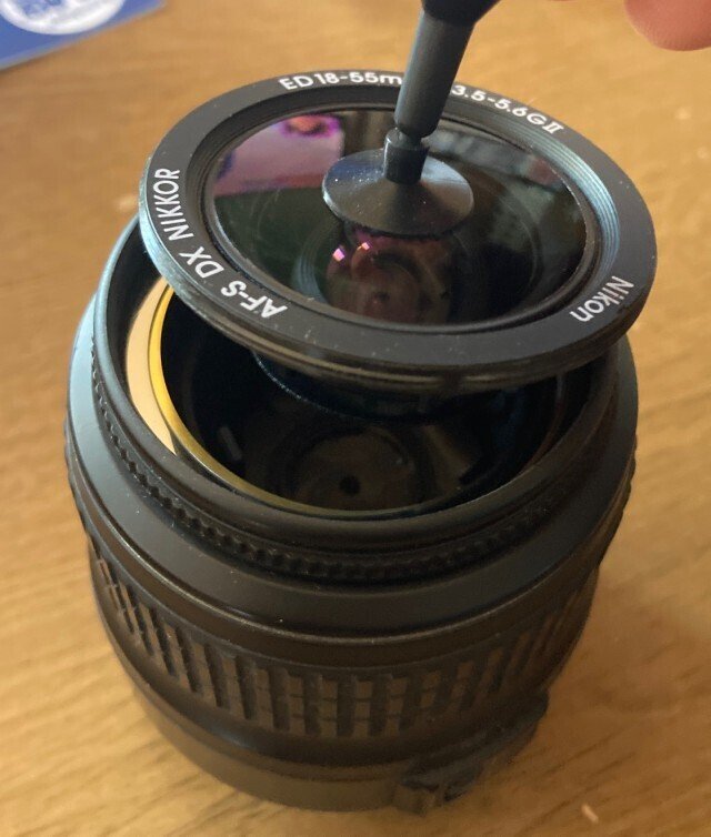 レンズ分解清掃 Nikon F3 HP 28mm F2.8 MD-4 #8183