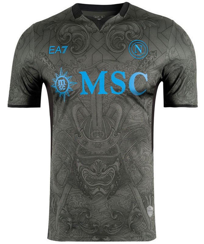 名門ナポリ、2024-25サードユニフォームは武士道デザイン！その理由は