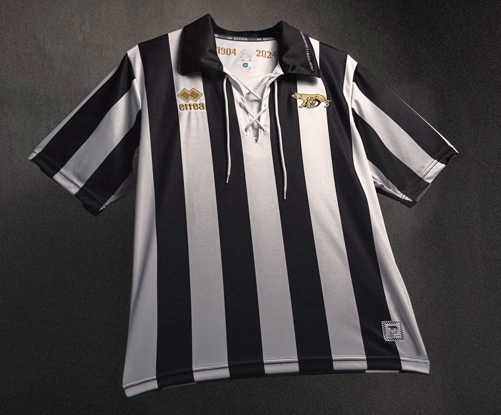 実に優雅！シエナの120周年記念ユニフォームは「編み上げ」の超レトロ