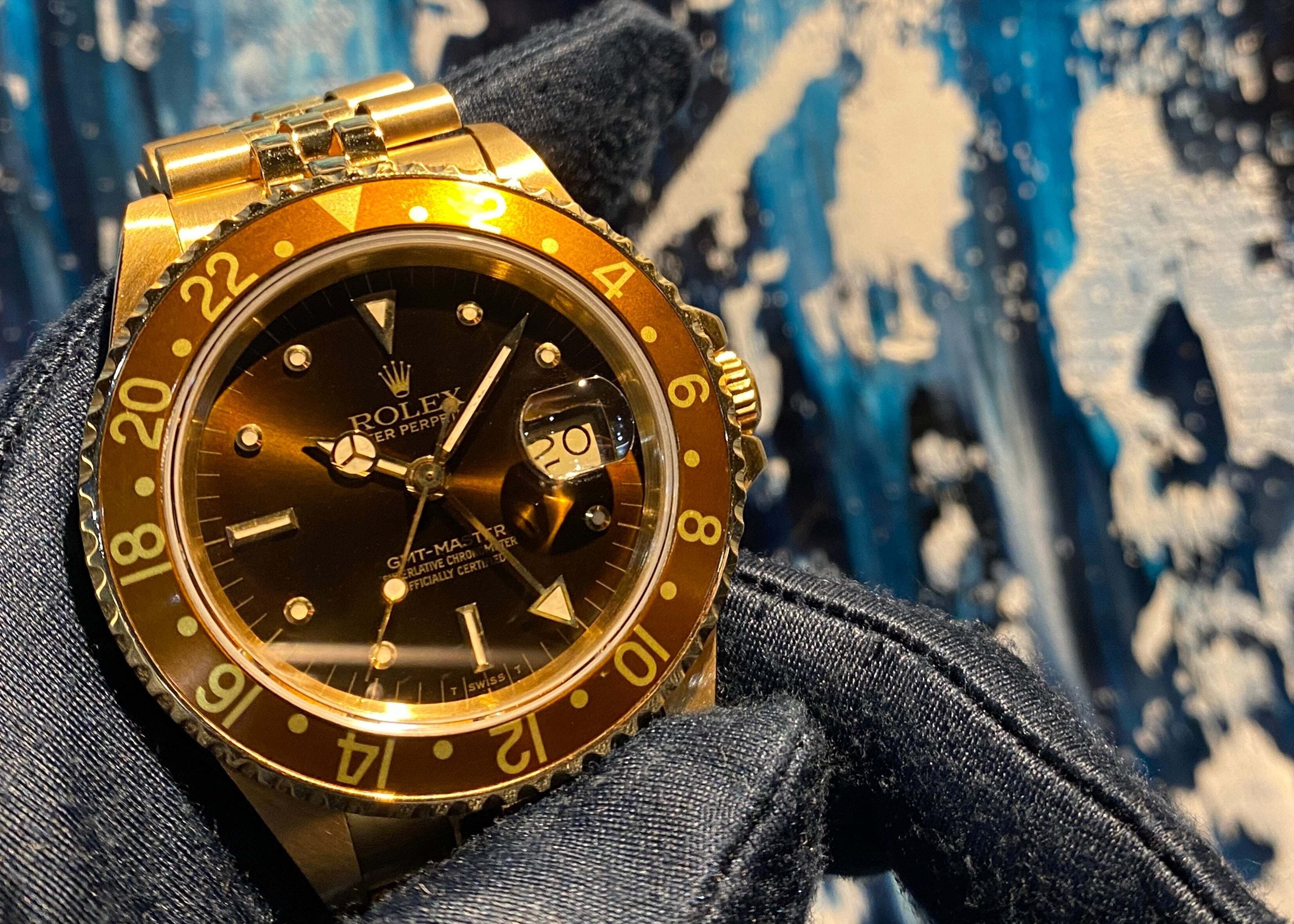 金無垢GMTマスター 16758 フジツボ オールトリチウム 83年｜金子 剛