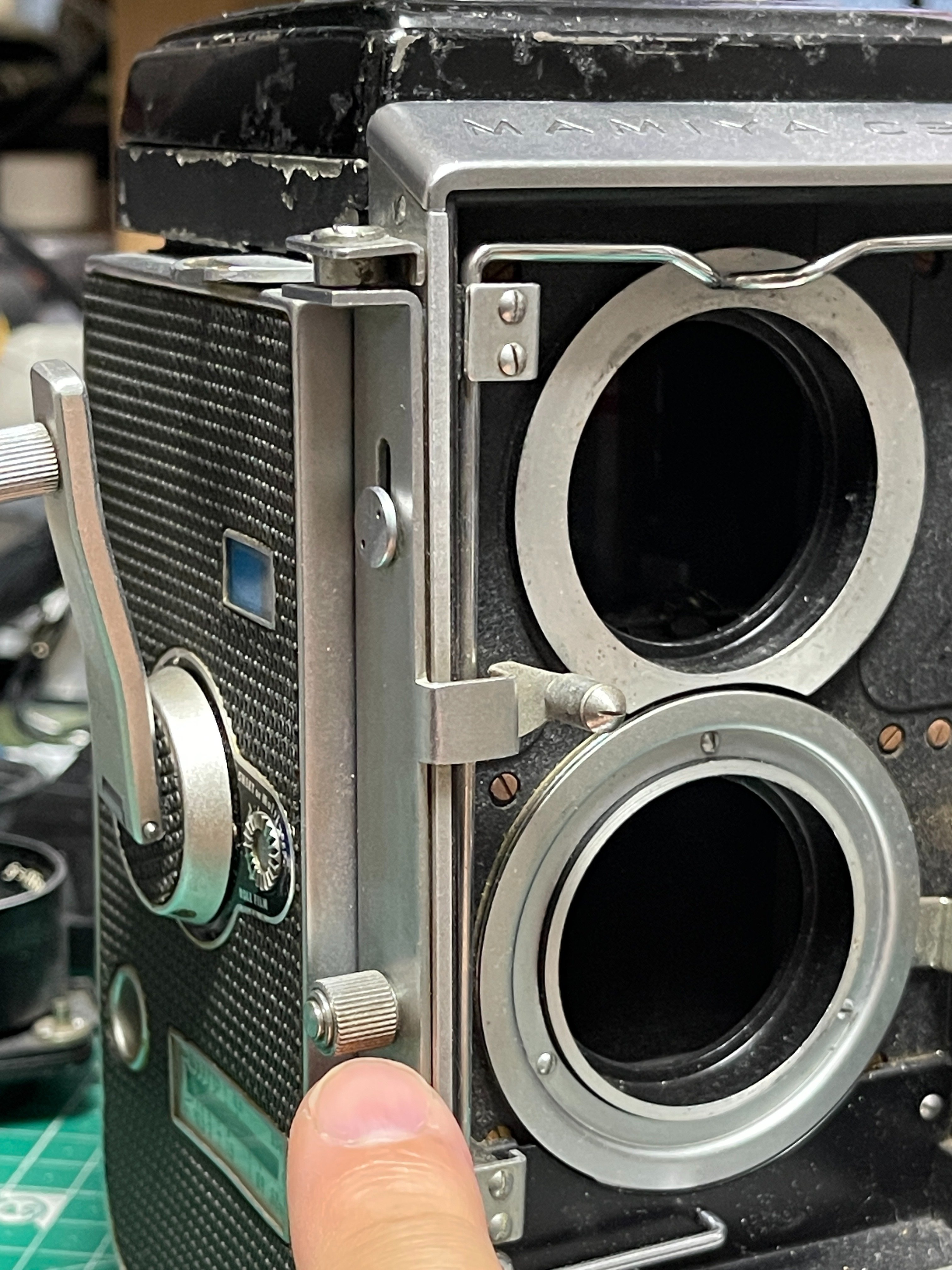 Mamiya C33の動作確認｜怪力熊男